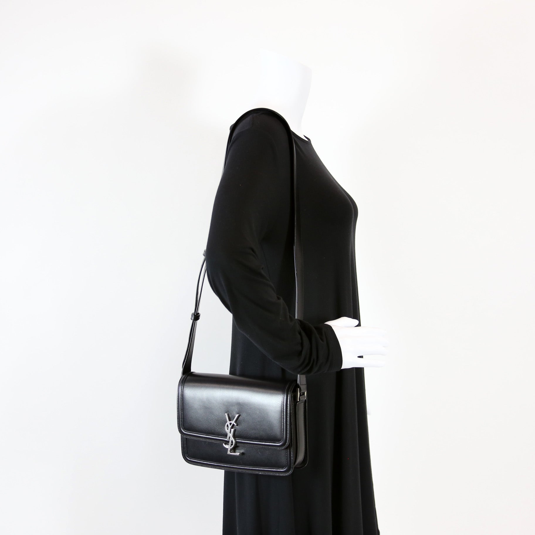Solferino Satchel Medium Calfskin
