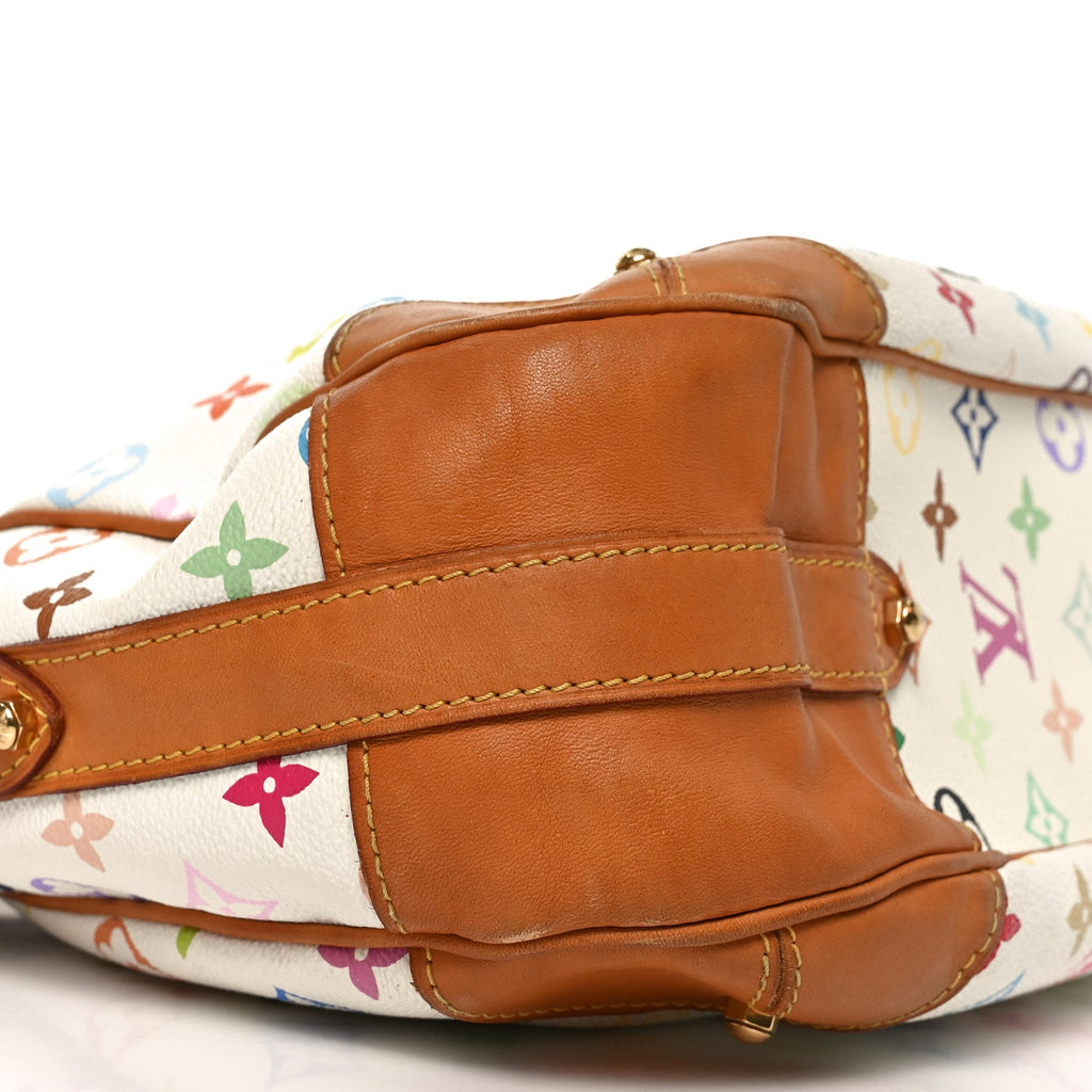 Louis Vuitton Monogram Multicolor Greta White