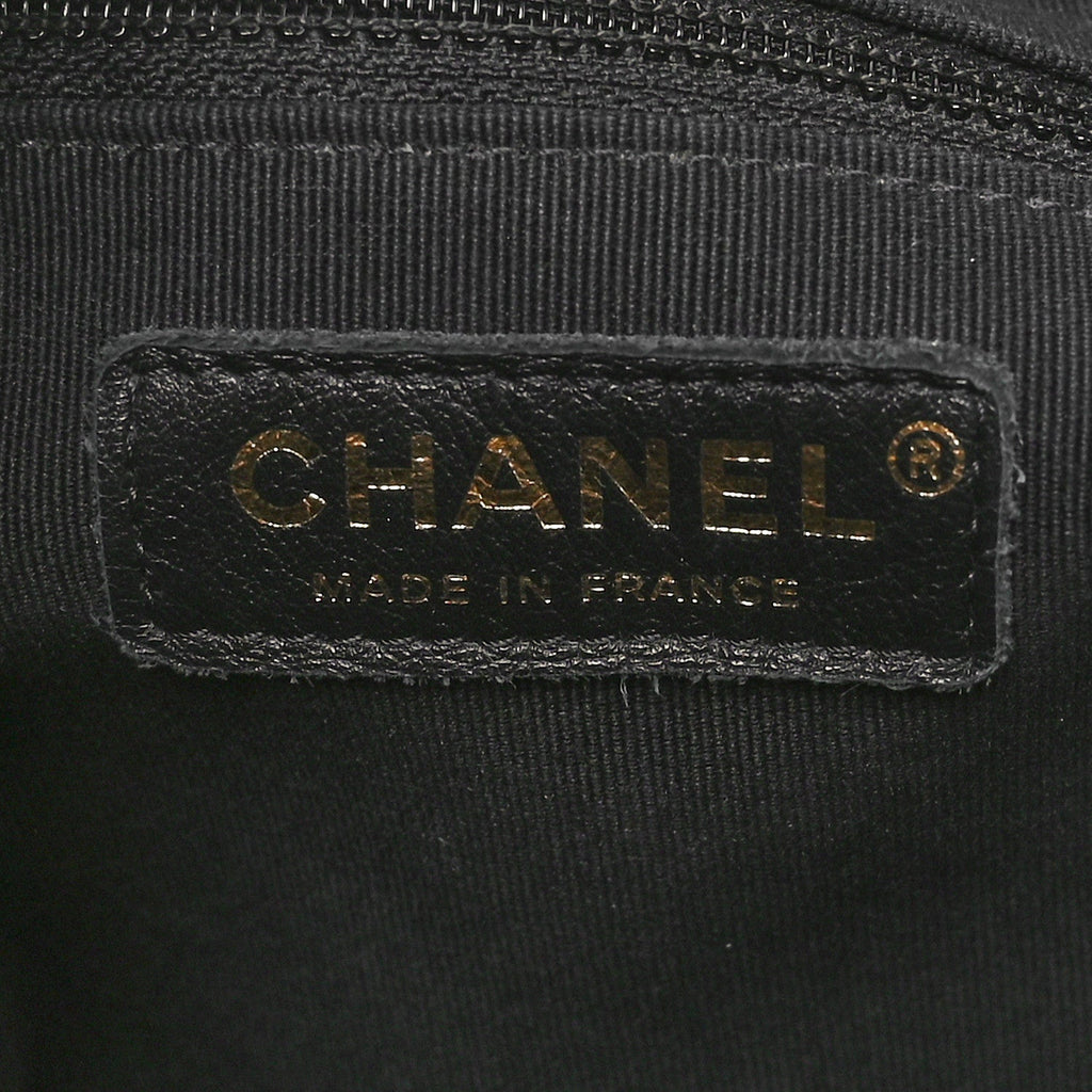 Chanel Calfskin Quilted Daily Hobo Black