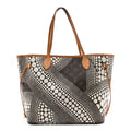 Louis Vuitton Monogram Kusama Waves Neverfull MM White