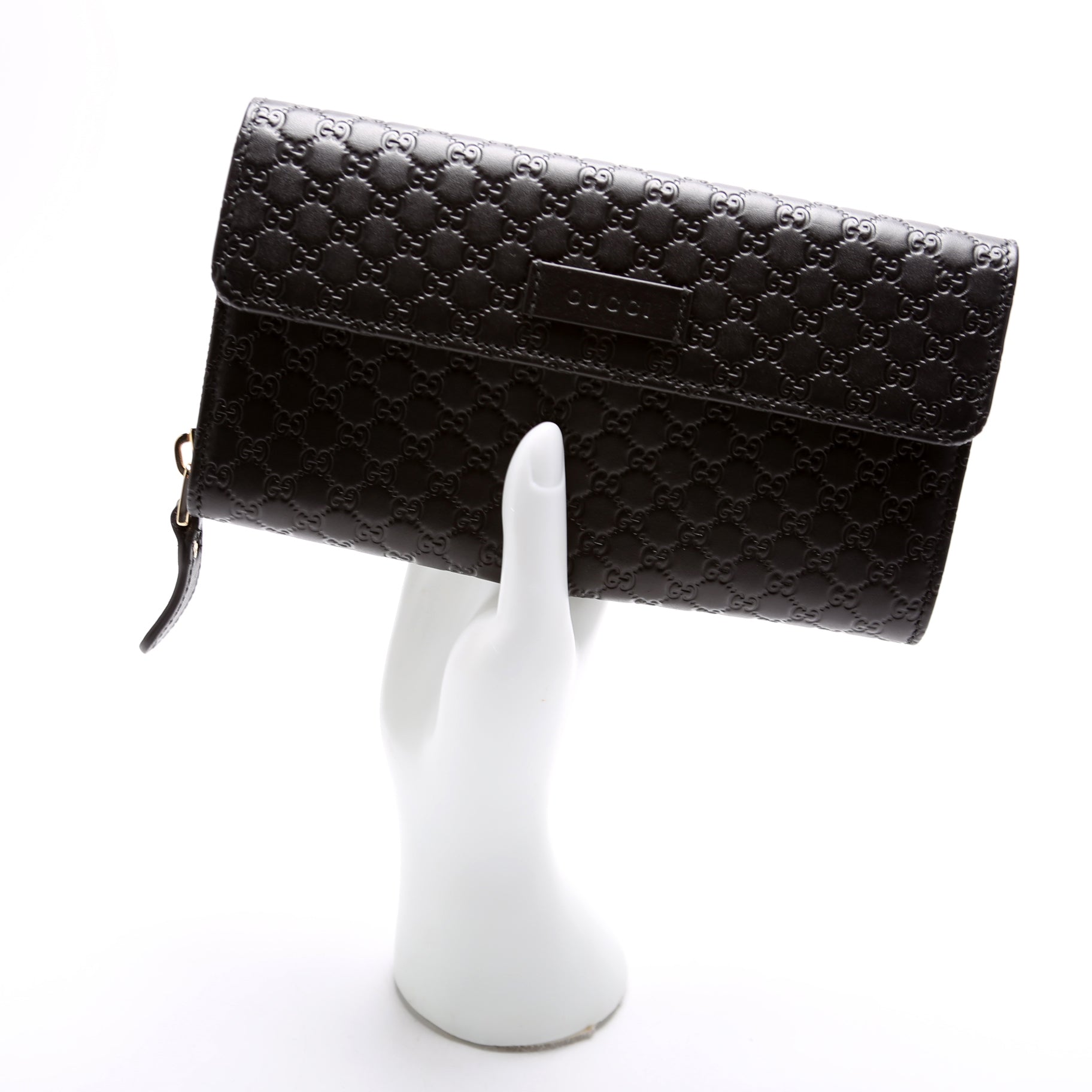 449364 Mico Guccissima Long Wallet