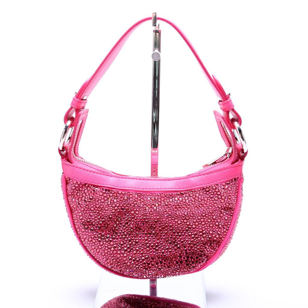 Repeat Mini Hobo Crystals Pink