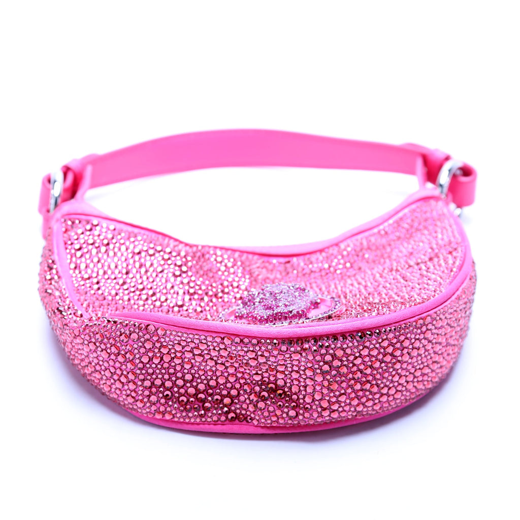 Repeat Mini Hobo Crystals Pink