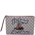 431416 GG Canvas Zip Pouch