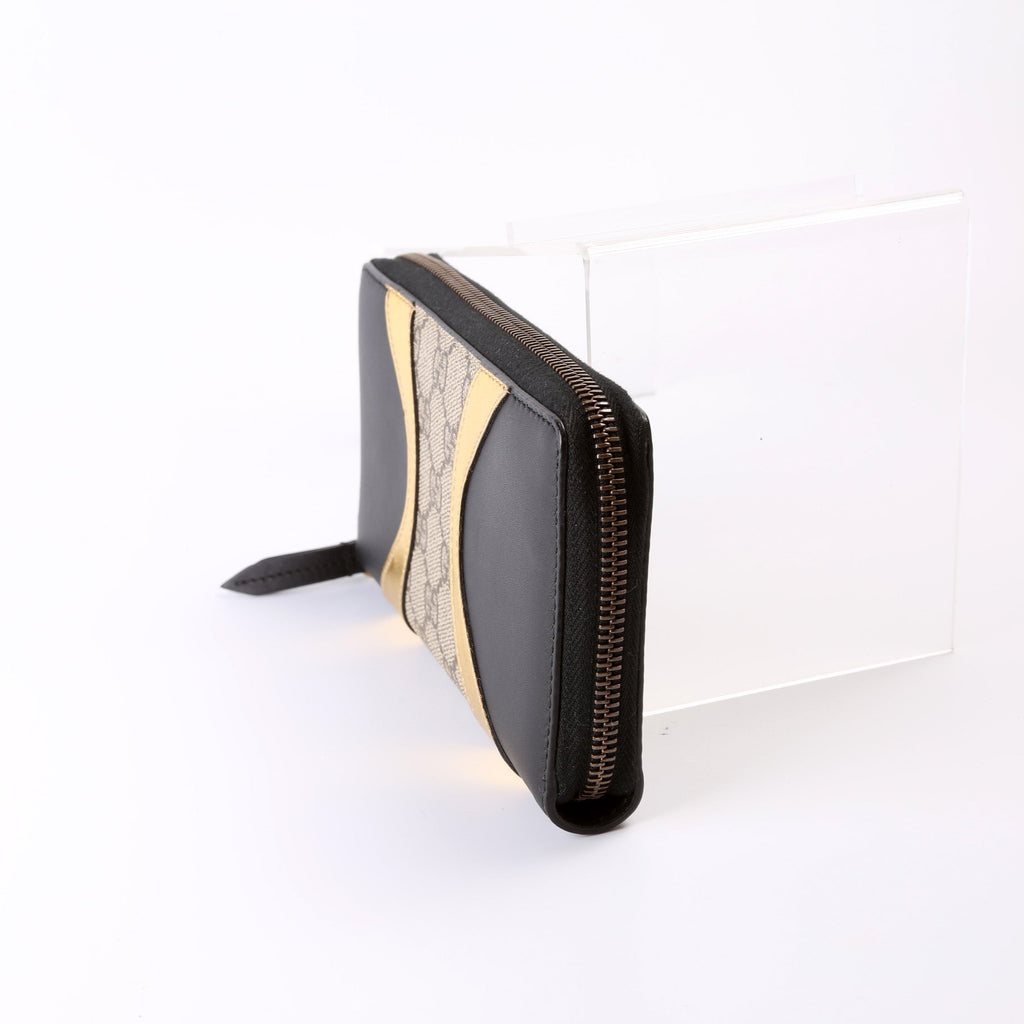 410102 GG Supreme Calfskin Zip Around Wallet