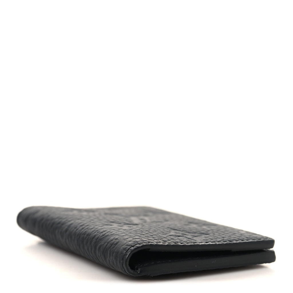 Louis Vuitton Taurillon Monogram Pocket Organizer Black
