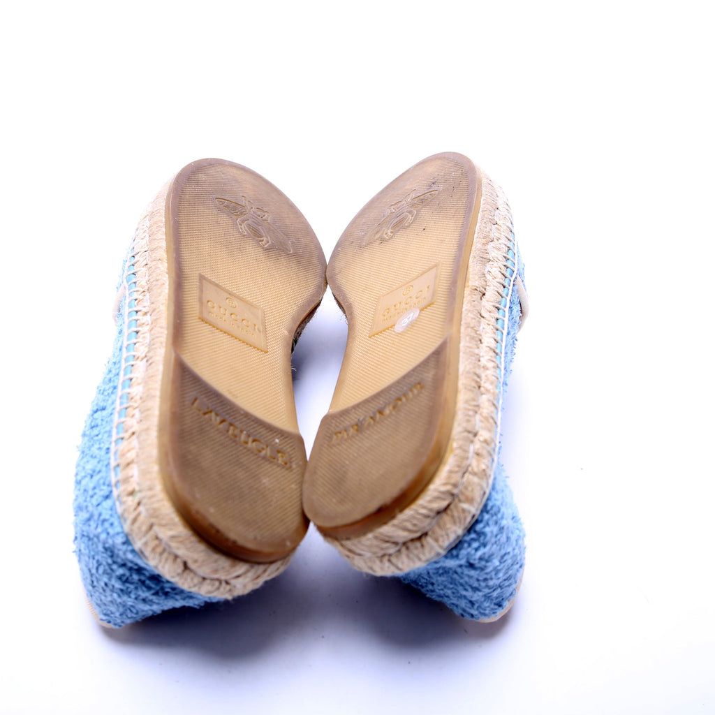 Gucci GG Espadrilles Size 37