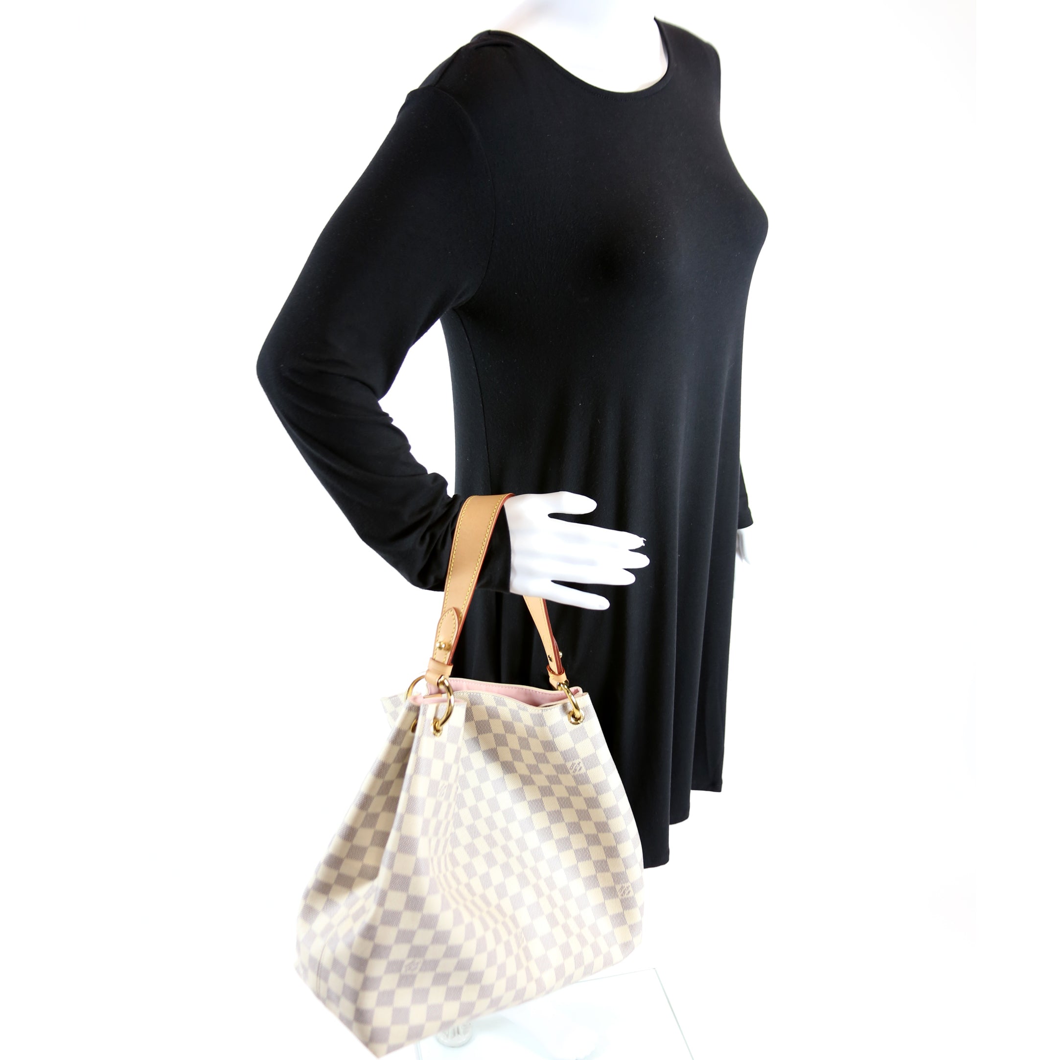 Graceful MM Damier Azur