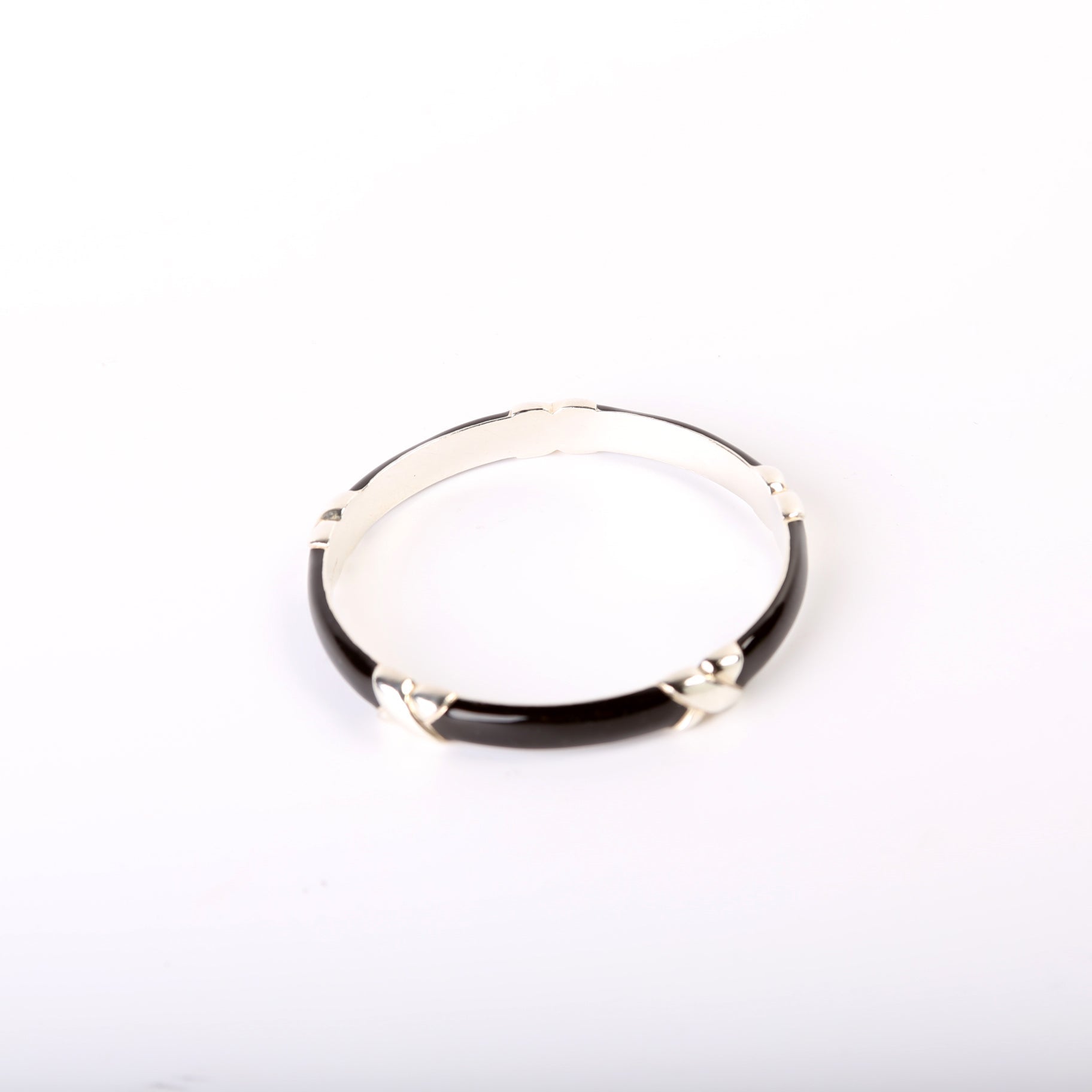 Signature X Enamel Bangle 925 Bracelet