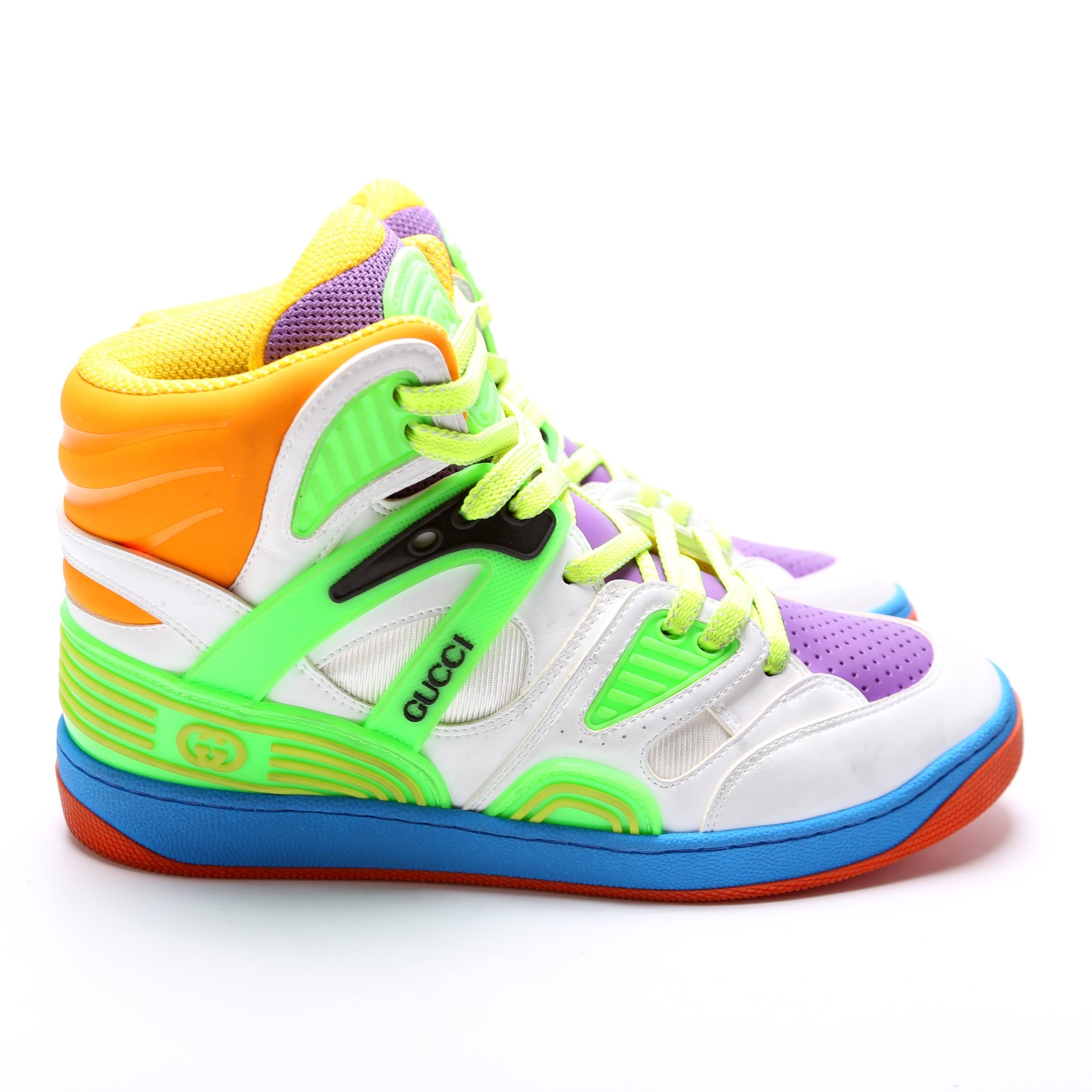 Gucci 661310 High Top Sneakers Size 38