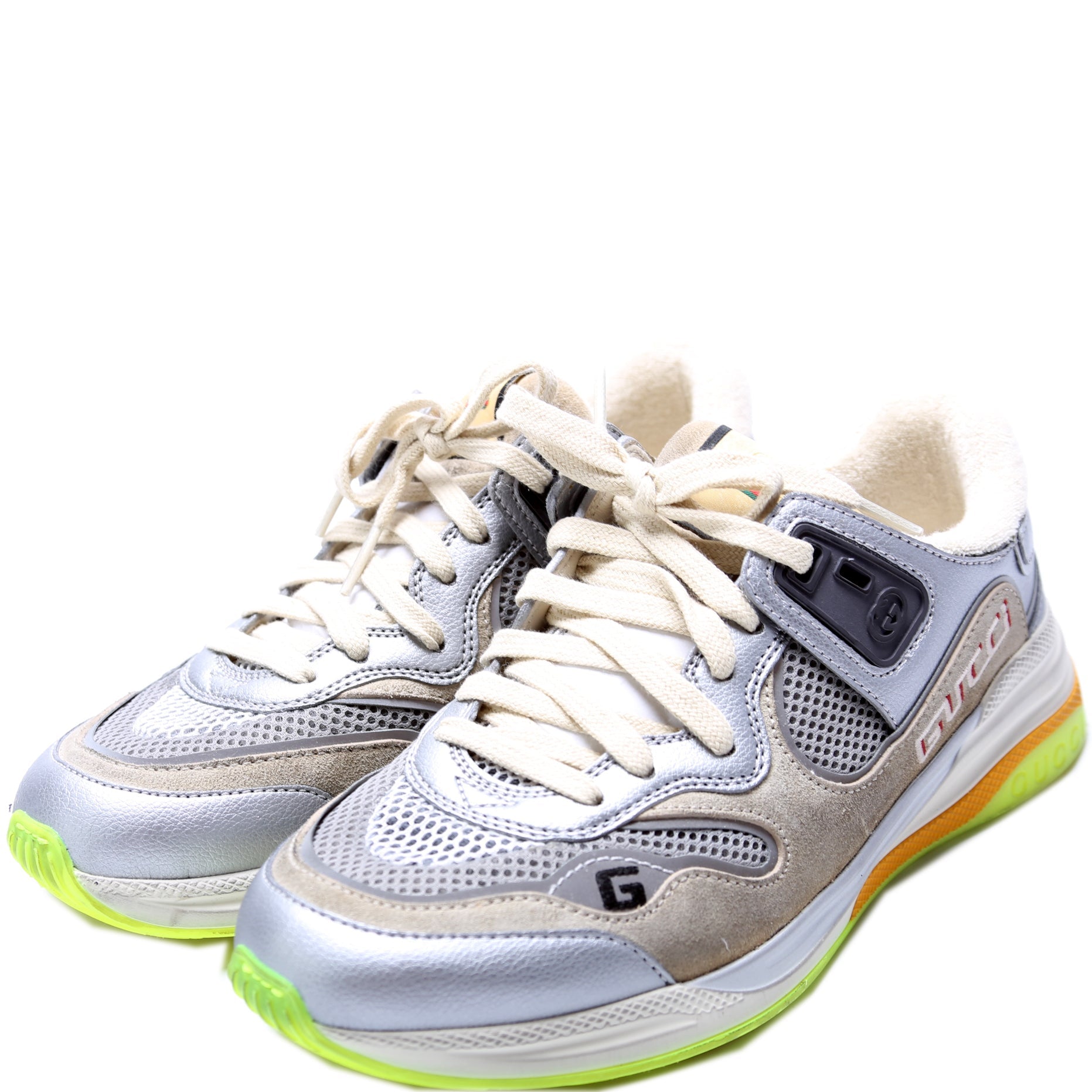 Gucci Screener Distressed Sneakers Size 37.5