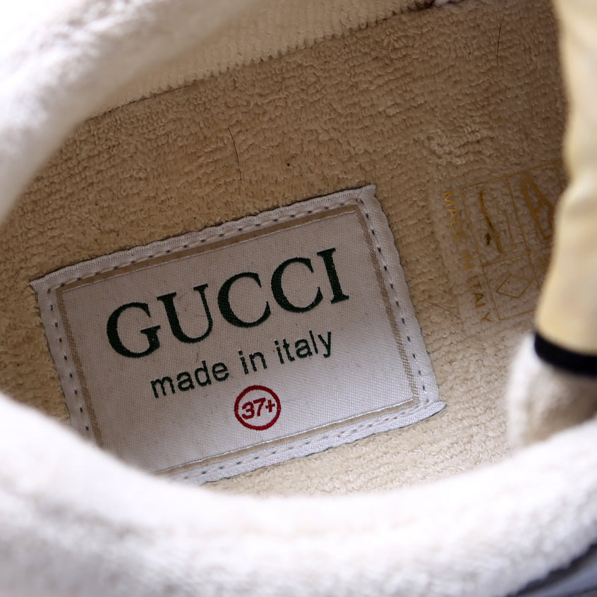 Gucci Screener Distressed Sneakers Size 37.5