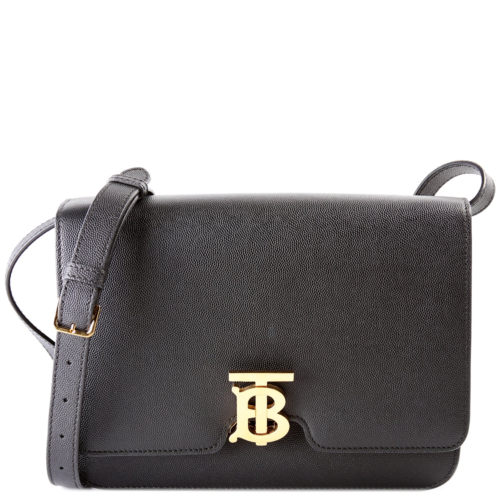 TB Medium Grainy Leather