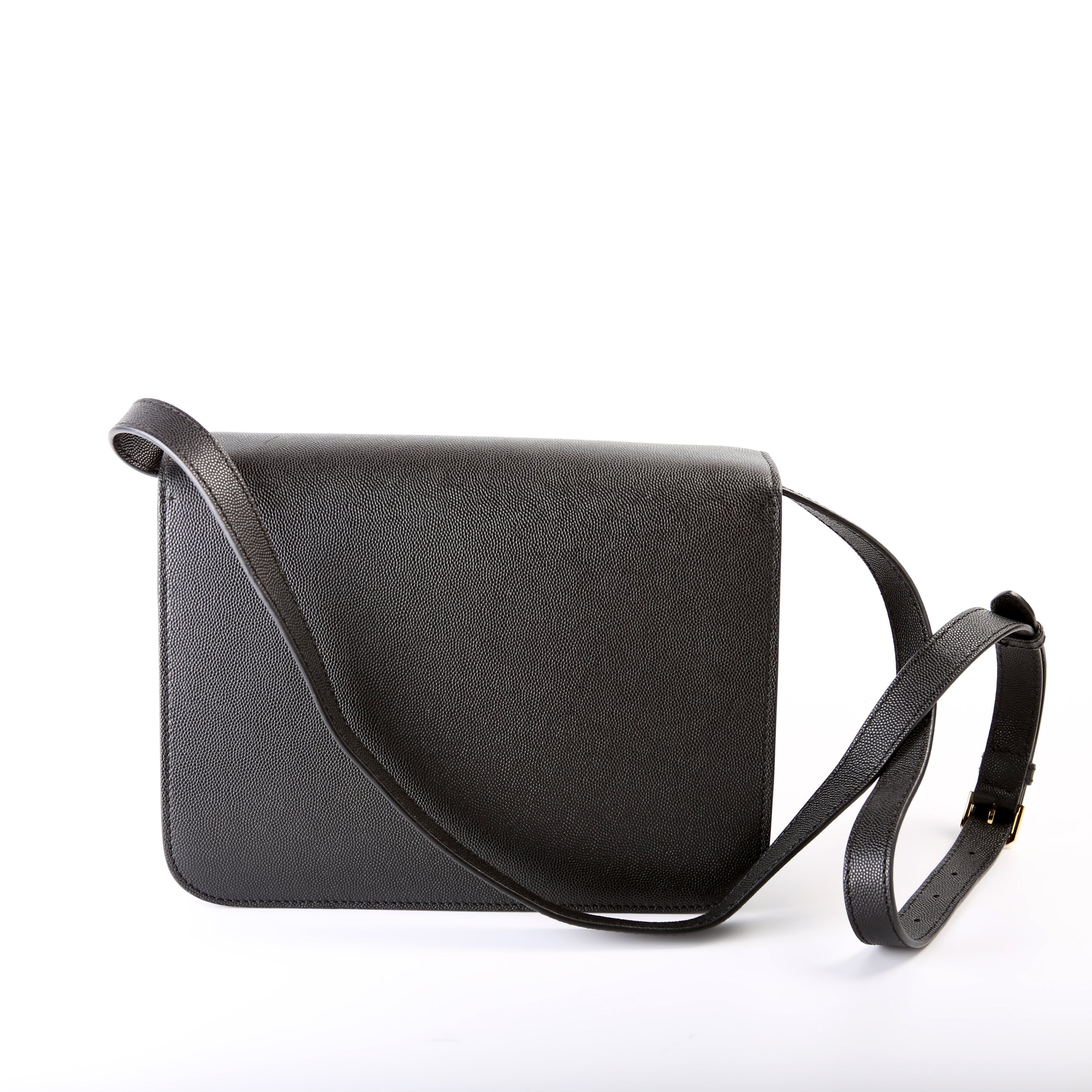 TB Medium Grainy Leather