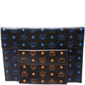 Trio Pouch Visetos Color Splash Leather