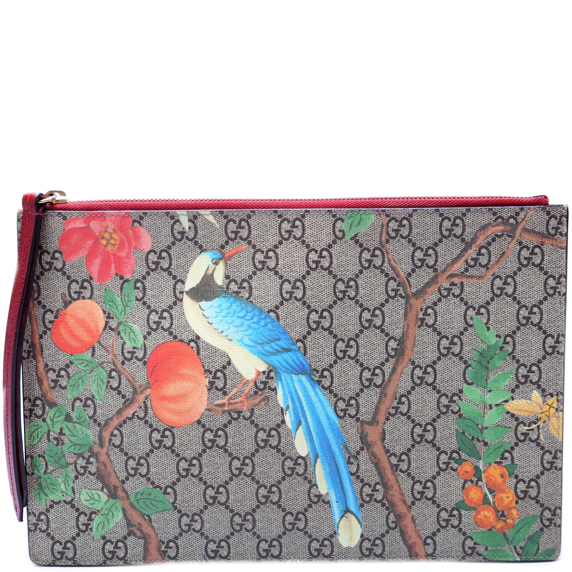 Gucci 424900 GG Supreme Tian Pouch