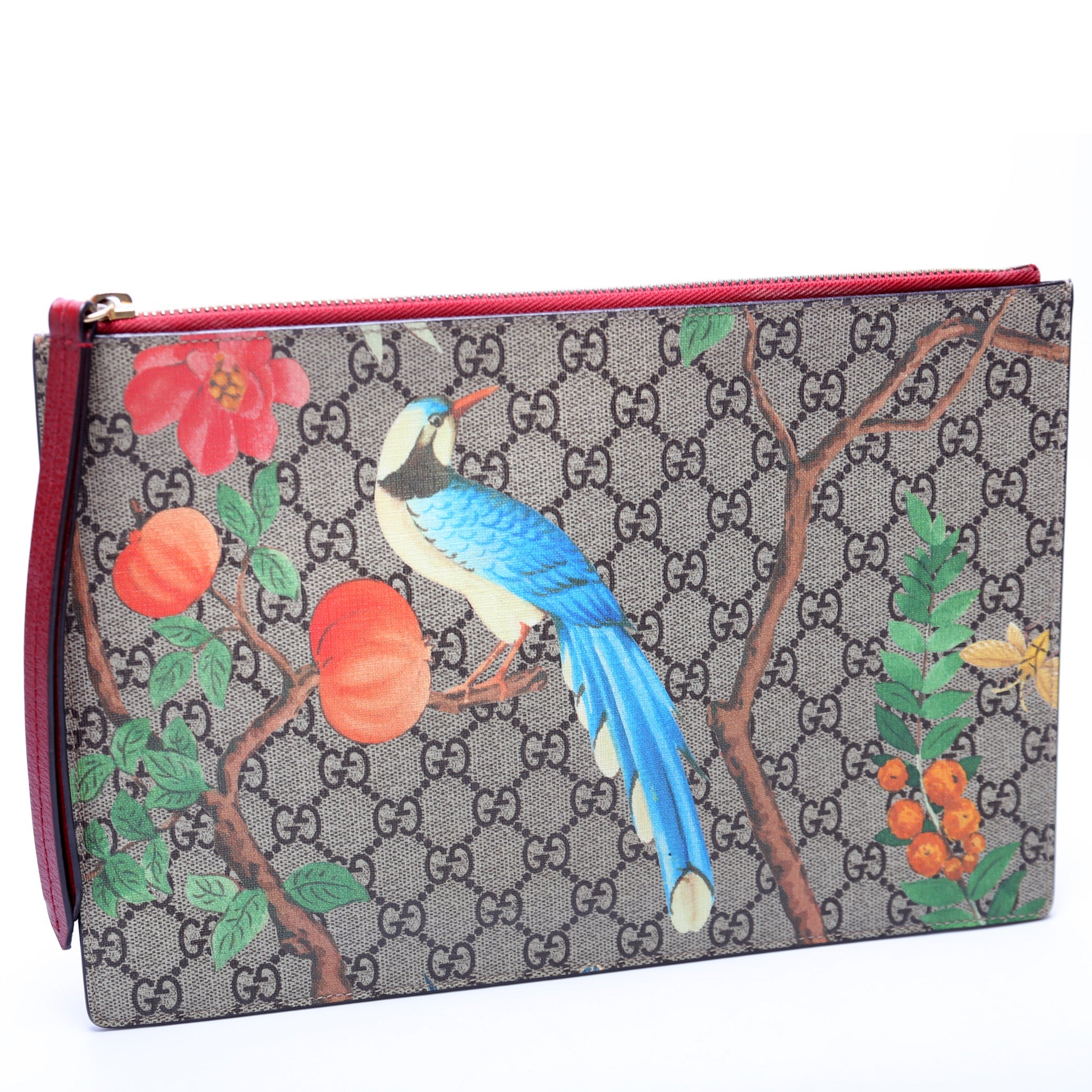 Gucci 424900 GG Supreme Tian Pouch