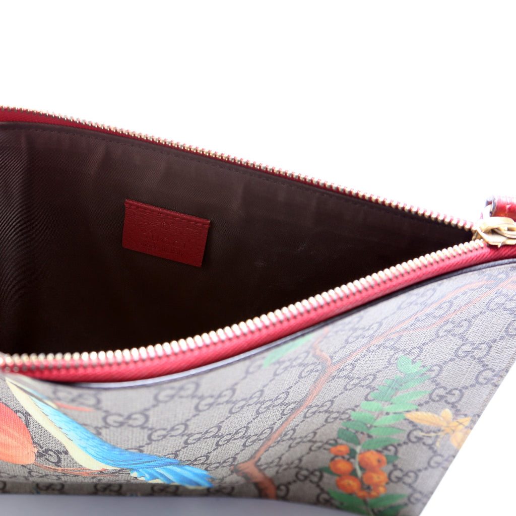 Gucci 424900 GG Supreme Tian Pouch