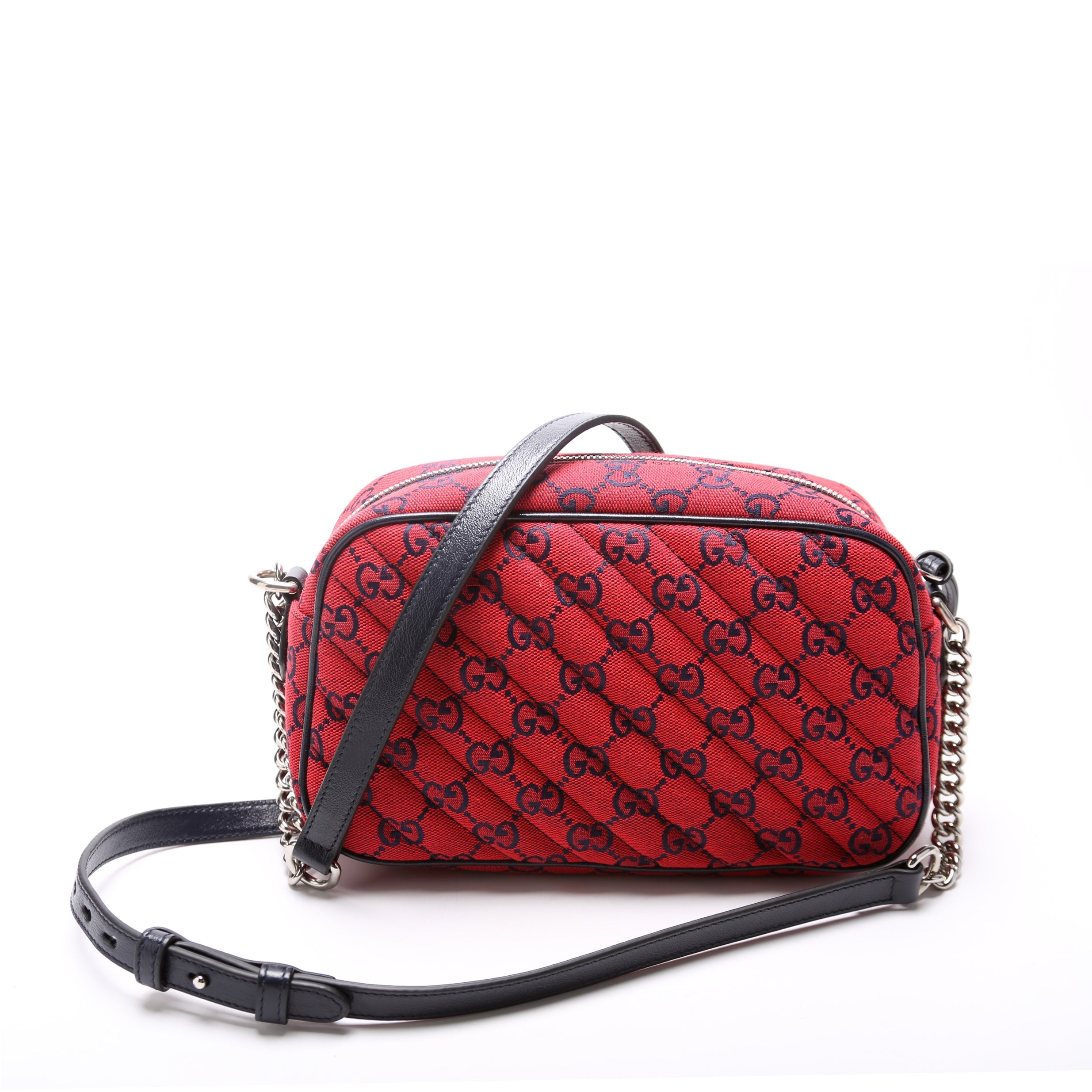 Marmont Small Camera Multicolor Embroidered Canvas 447632