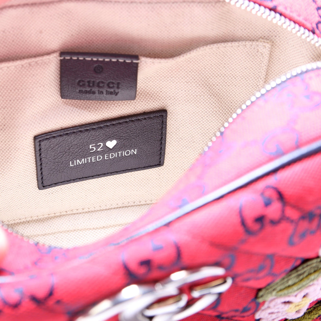 Marmont Small Camera Multicolor Embroidered Canvas 447632