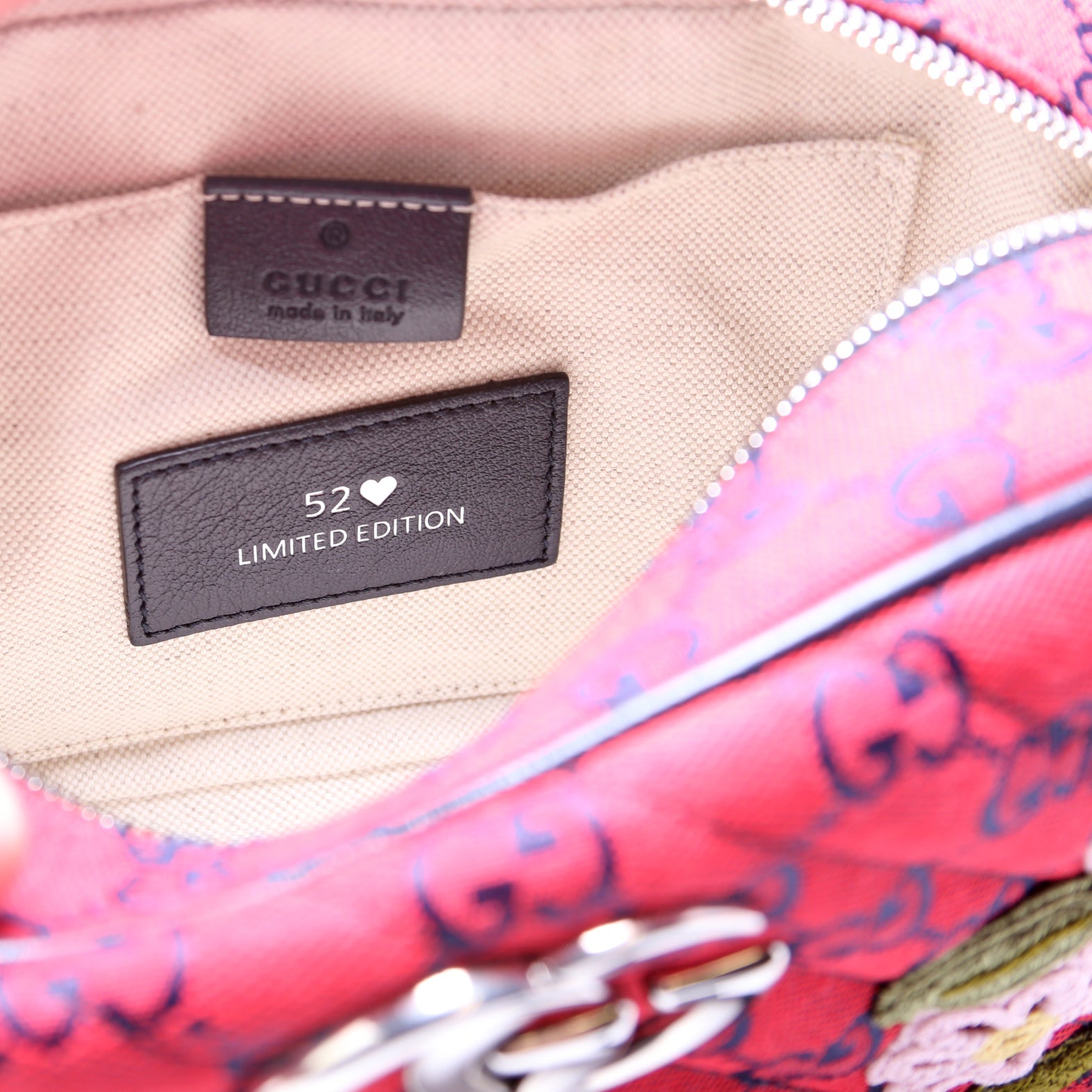 Marmont Small Camera Multicolor Embroidered Canvas 447632