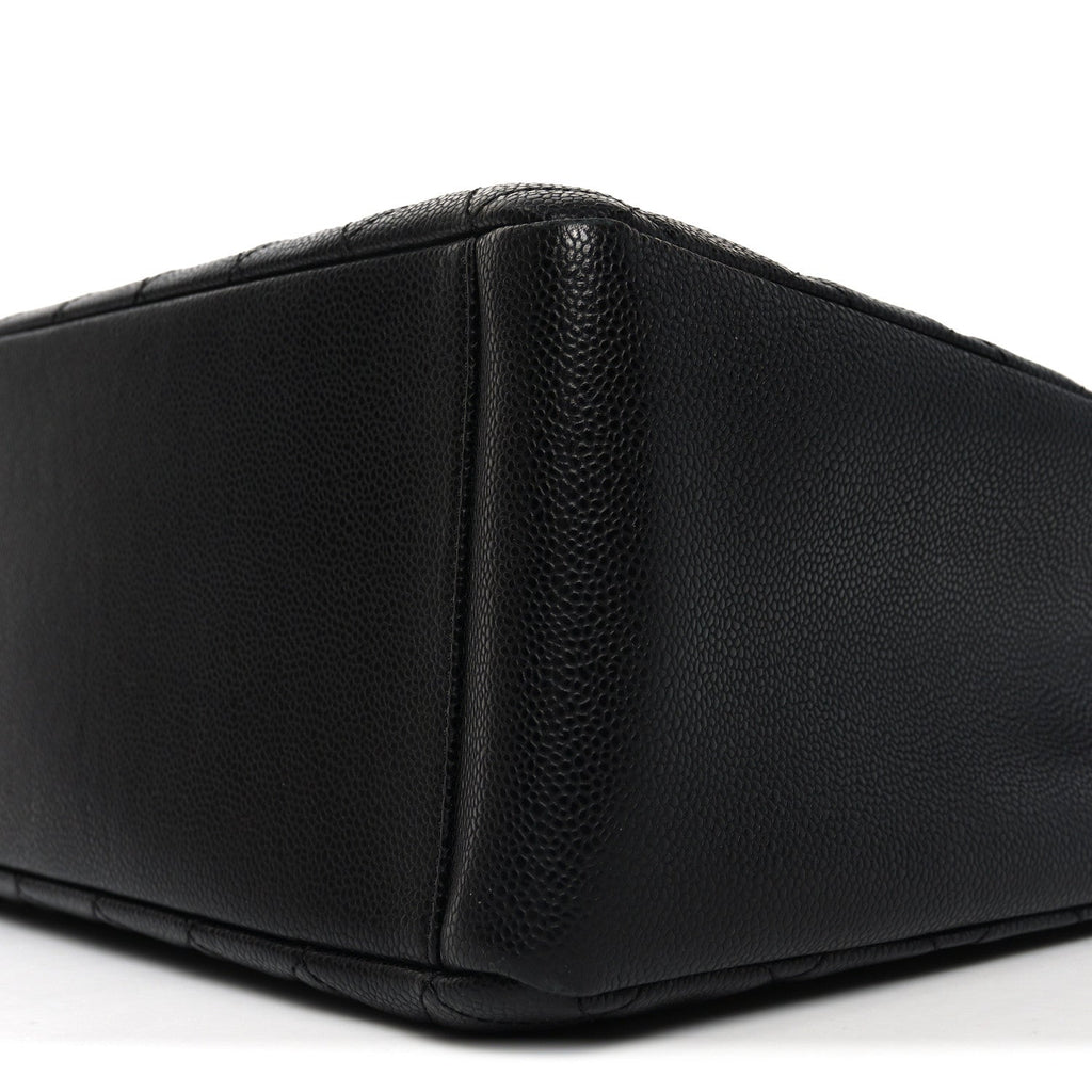 Chanel Caviar Quilted Grand Shopping Tote GST Black