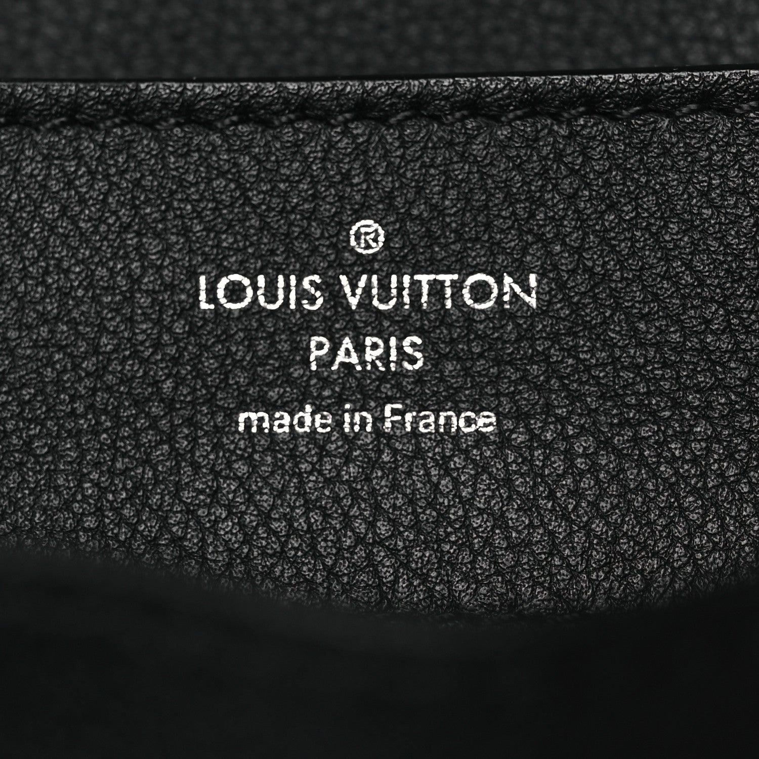 Louis Vuitton Calfskin Lockme Mini Backpack Black