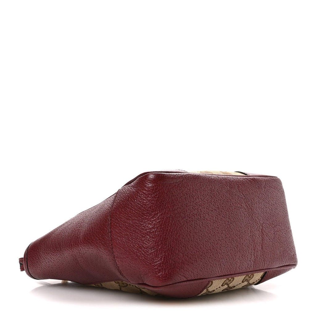 Gucci Monogram Small Bree Tote Red