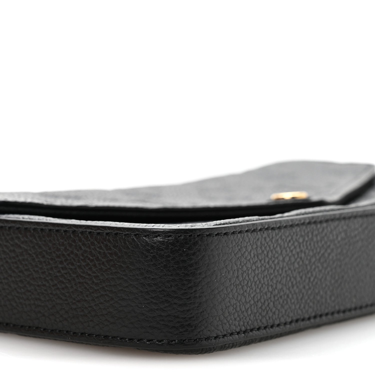 Louis Vuitton Empreinte Pochette Felicie Chain Wallet Black