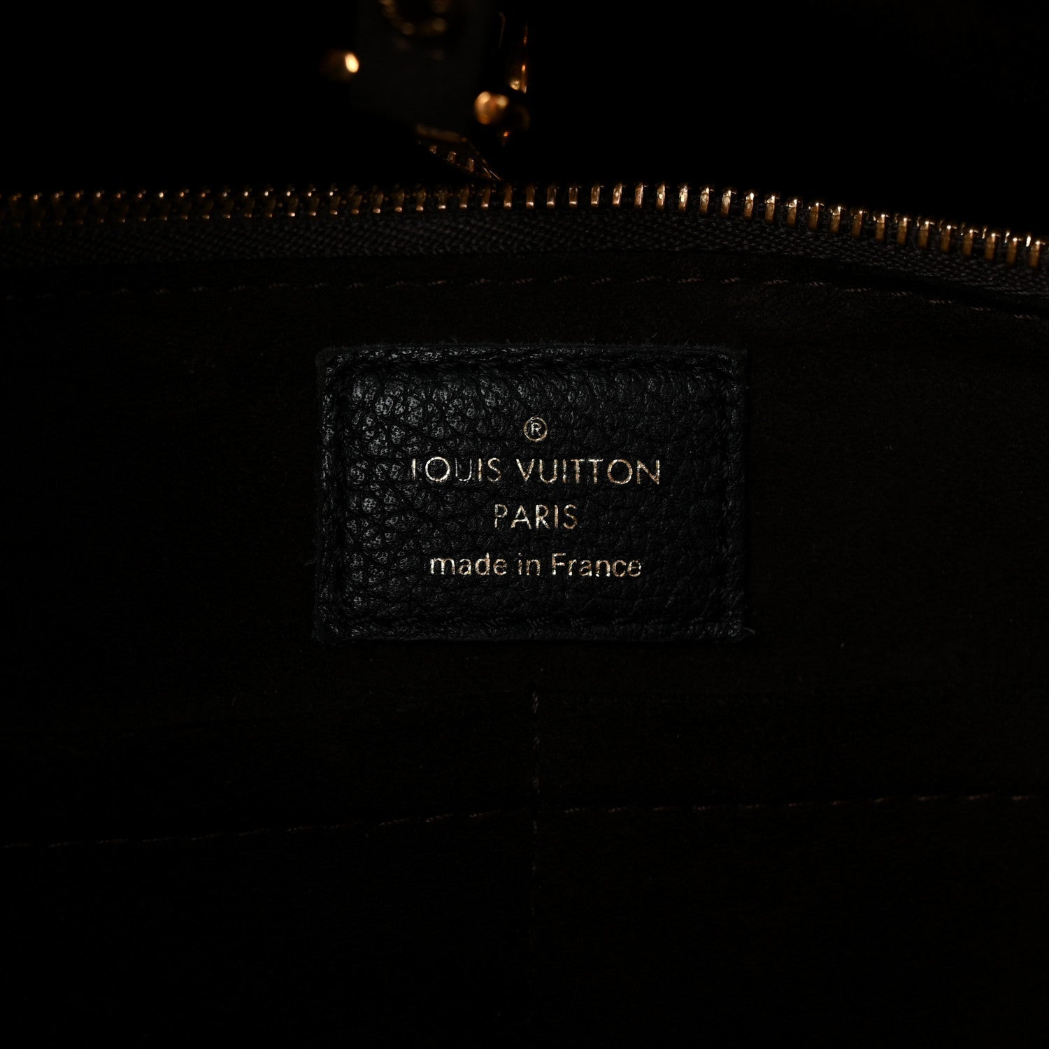 Louis Vuitton Calfskin Monogram Kimono Tote  Black