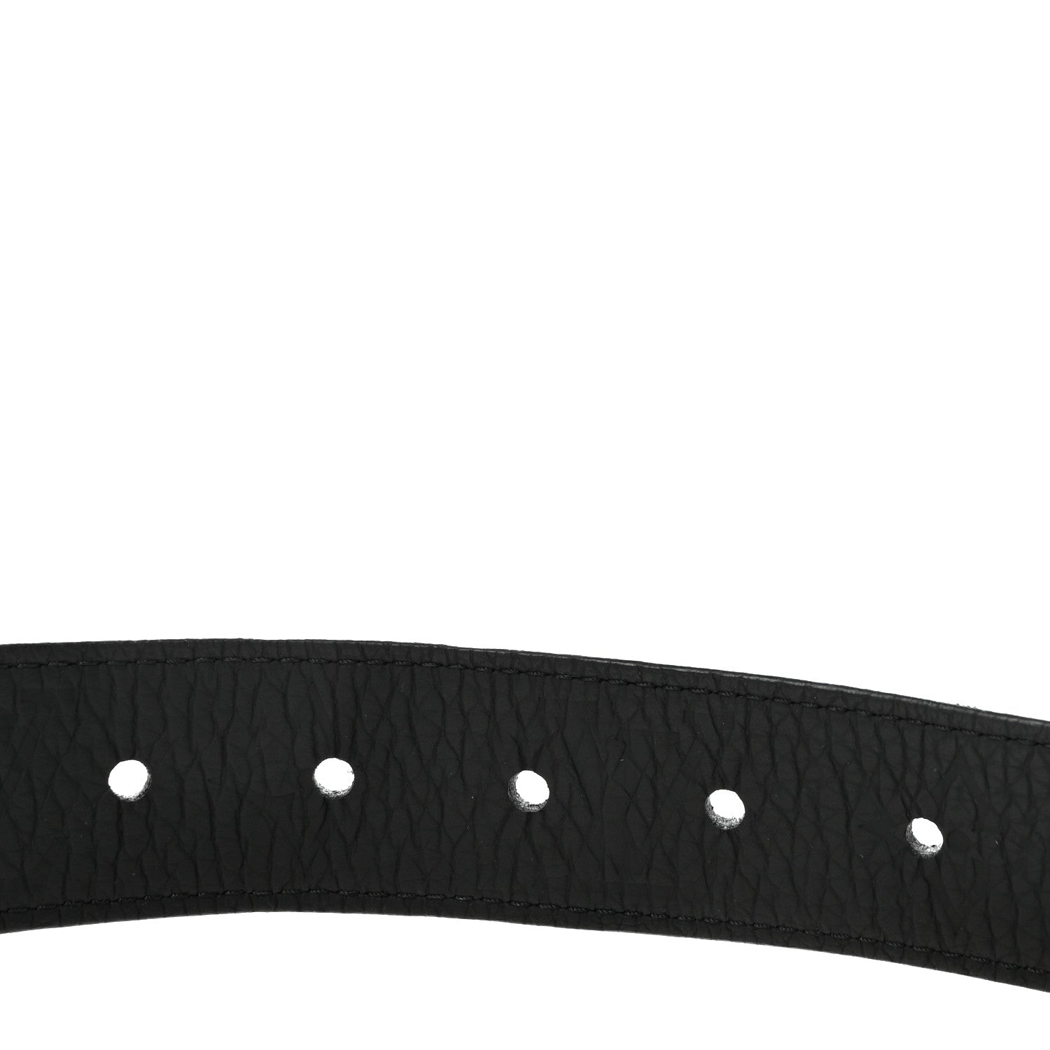 Louis Vuitton Taurillon Monogram Signature 35 MM Chain Belt 100 40  Black