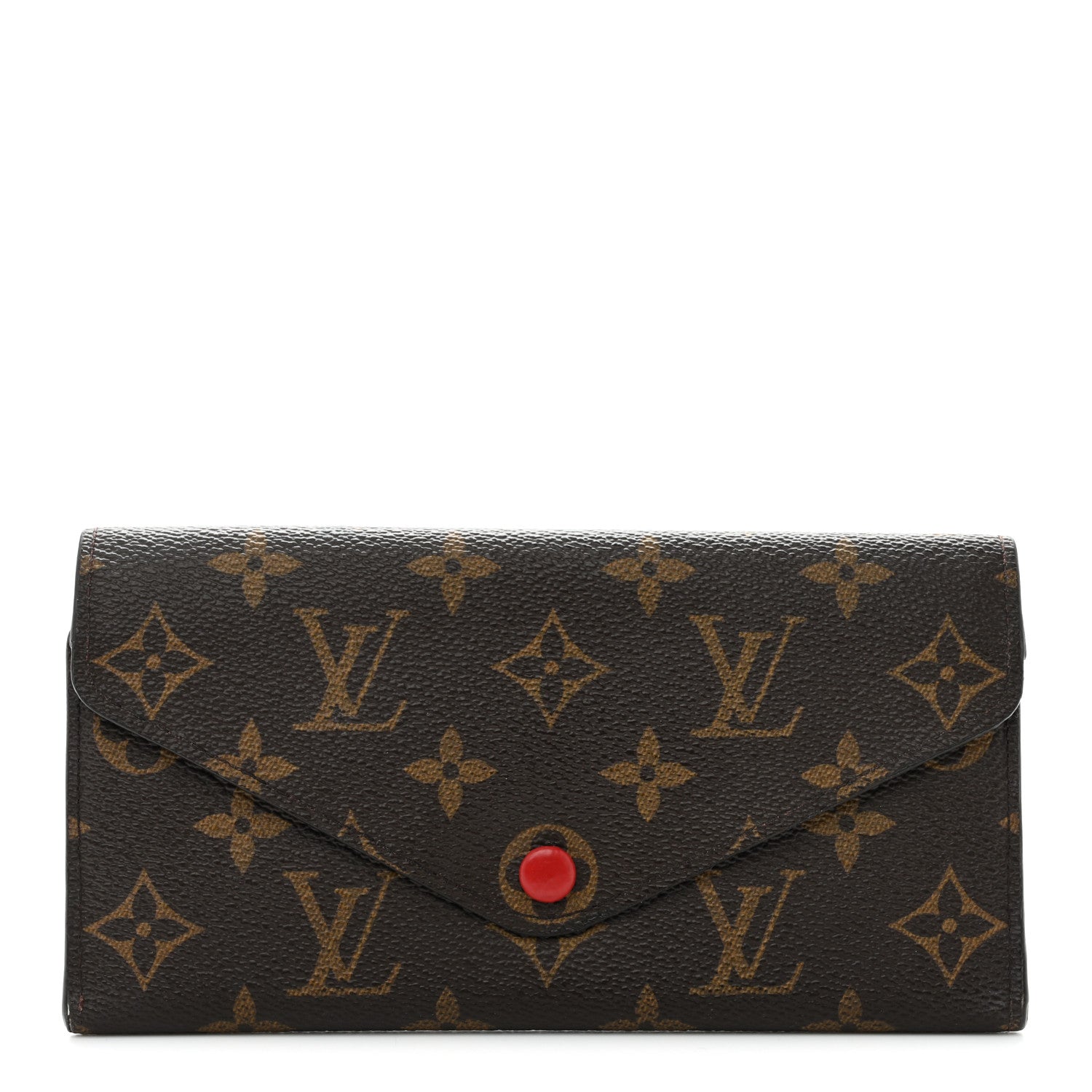 Louis Vuitton Monogram Josephine Wallet Red