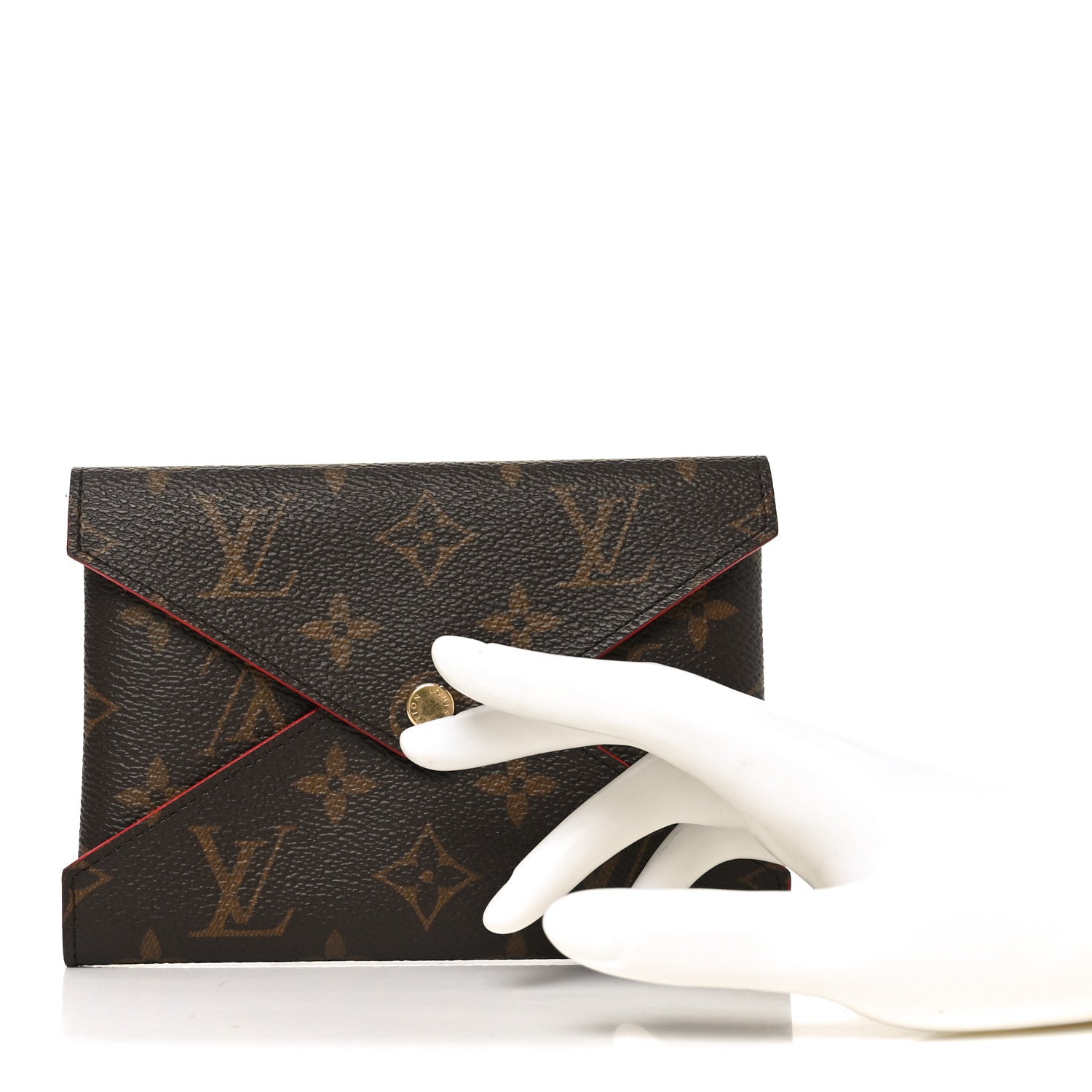 Louis Vuitton Monogram Medium Kirigami Pochette Insert Coquelicot
