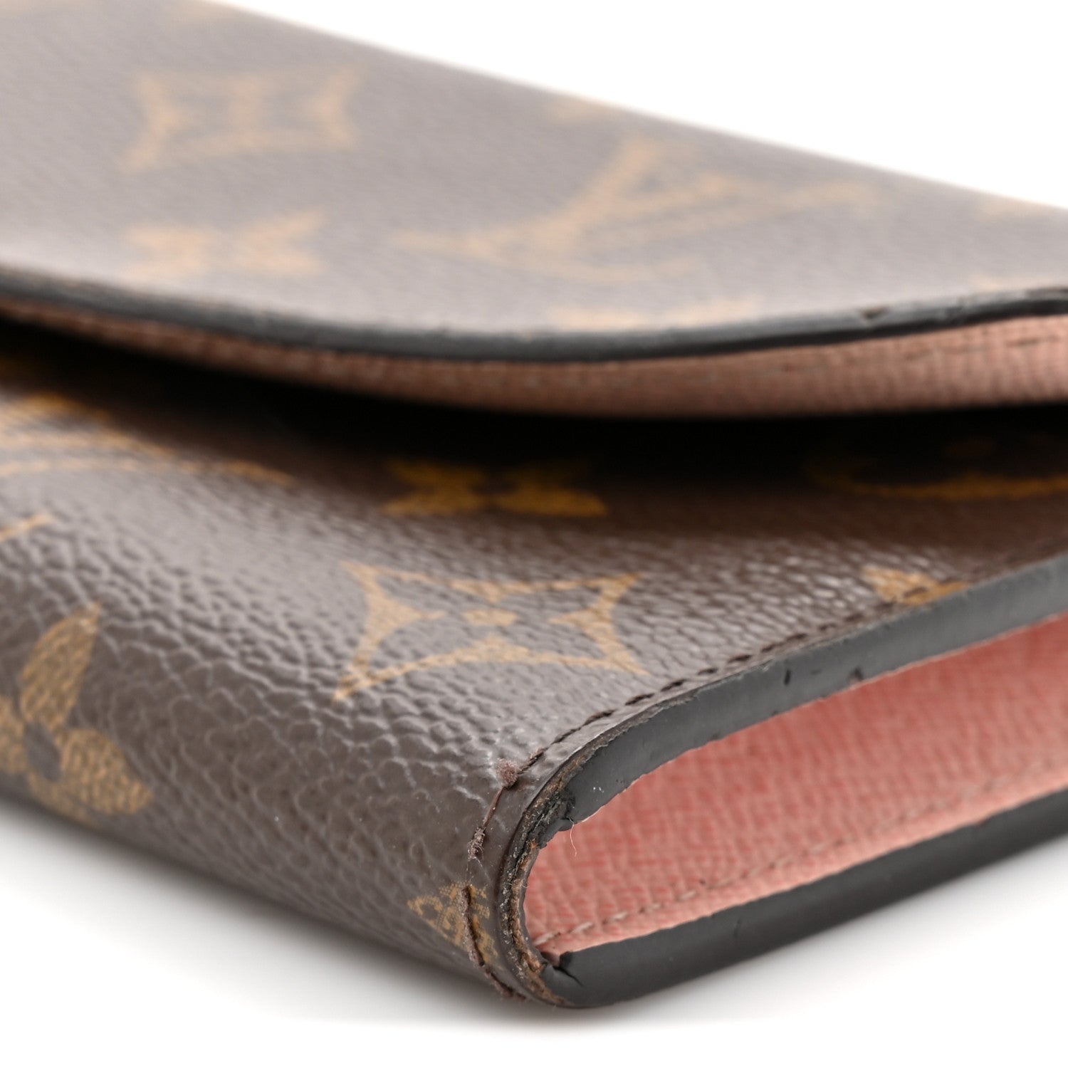 Louis Vuitton Monogram Emilie Wallet Rose Ballerine