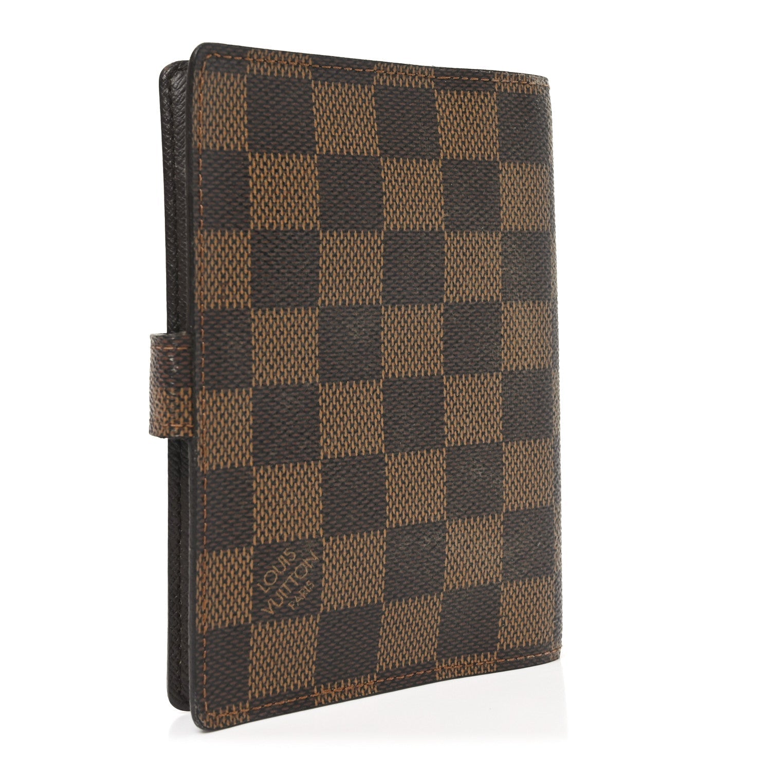 Louis Vuitton Damier Ebene Small Ring Agenda Cover