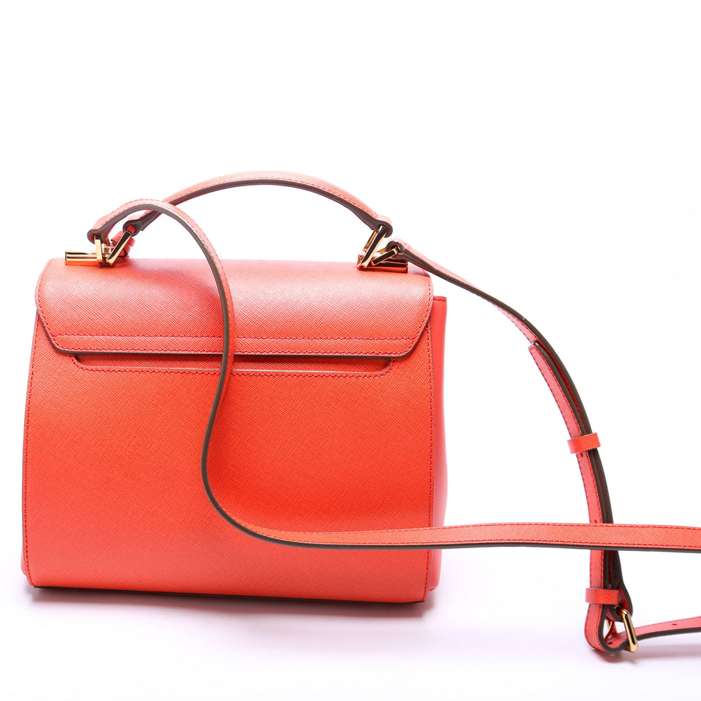 Saffiano Flap Bag