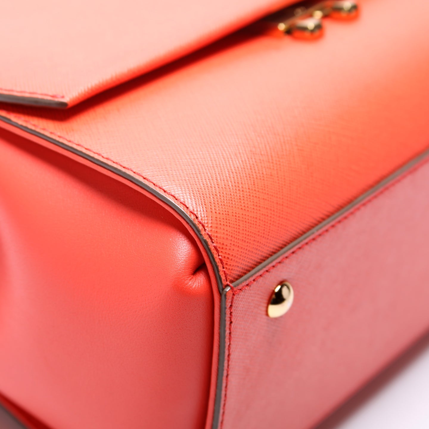 Saffiano Flap Bag