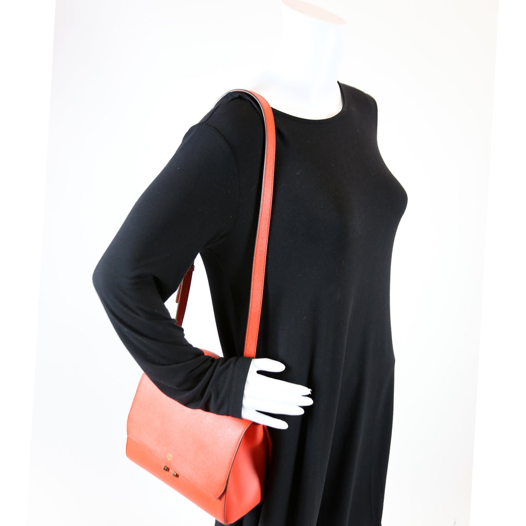 Saffiano Flap Bag