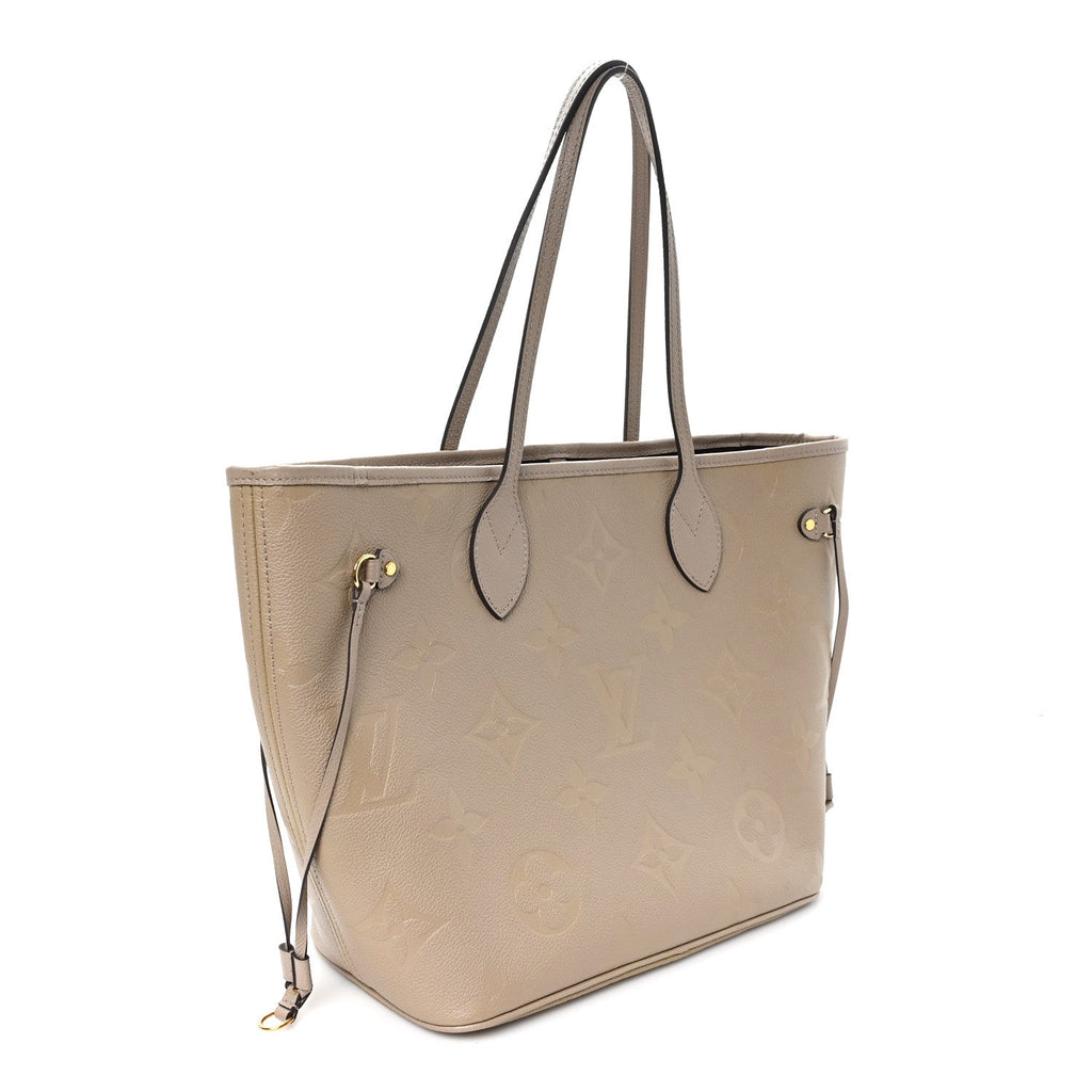 Louis Vuitton Empreinte Monogram Giant Neverfull MM Tourterelle