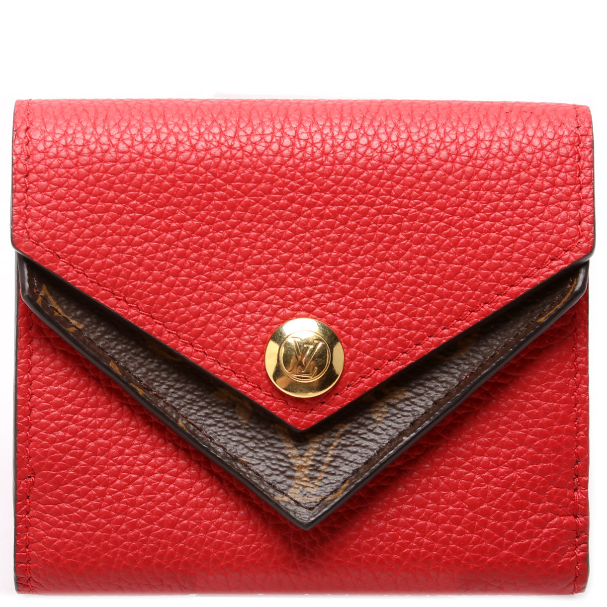 Double V Compact Wallet