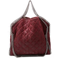 Falabella Quilted Fold Over Tote