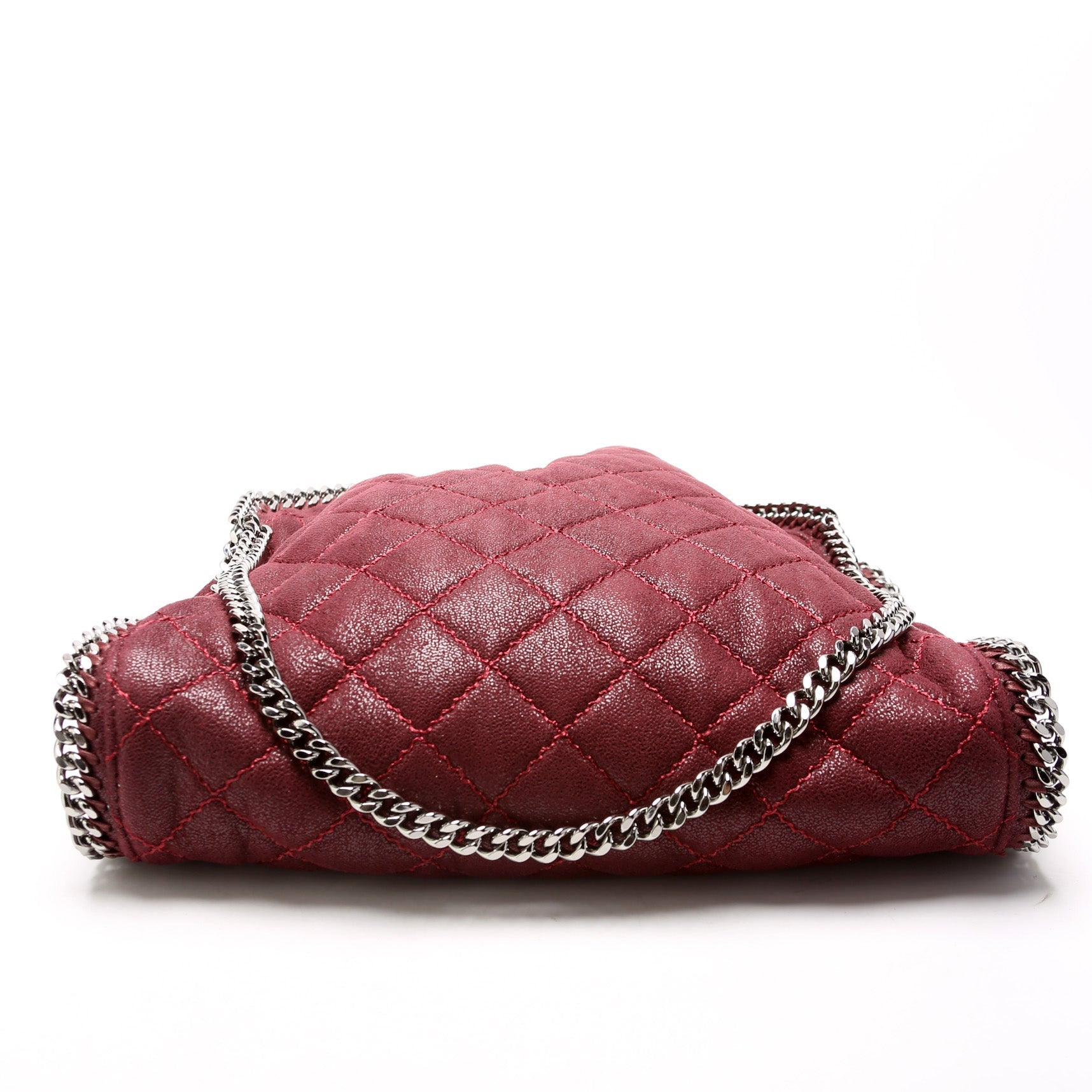 Falabella Quilted Fold Over Tote