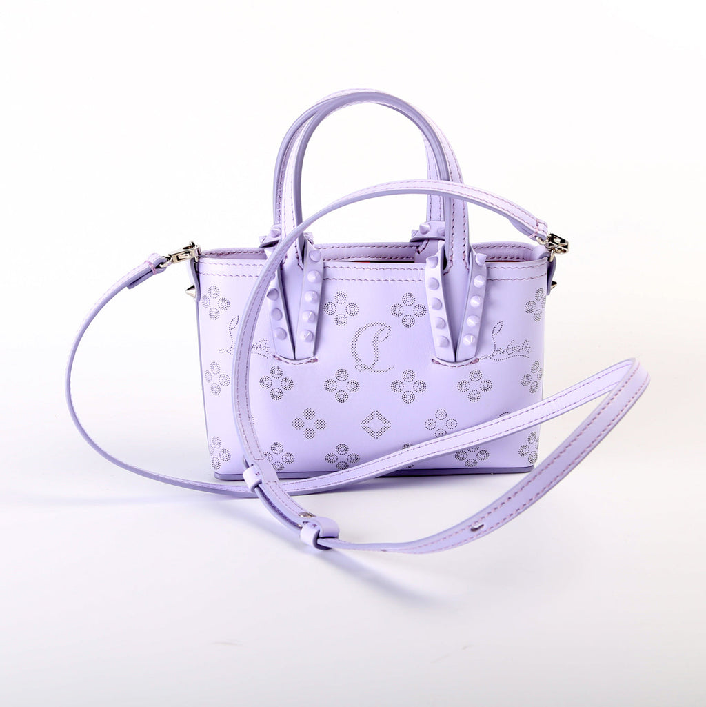 Cabata Nano Loubinthesky Perforated E/W Tote