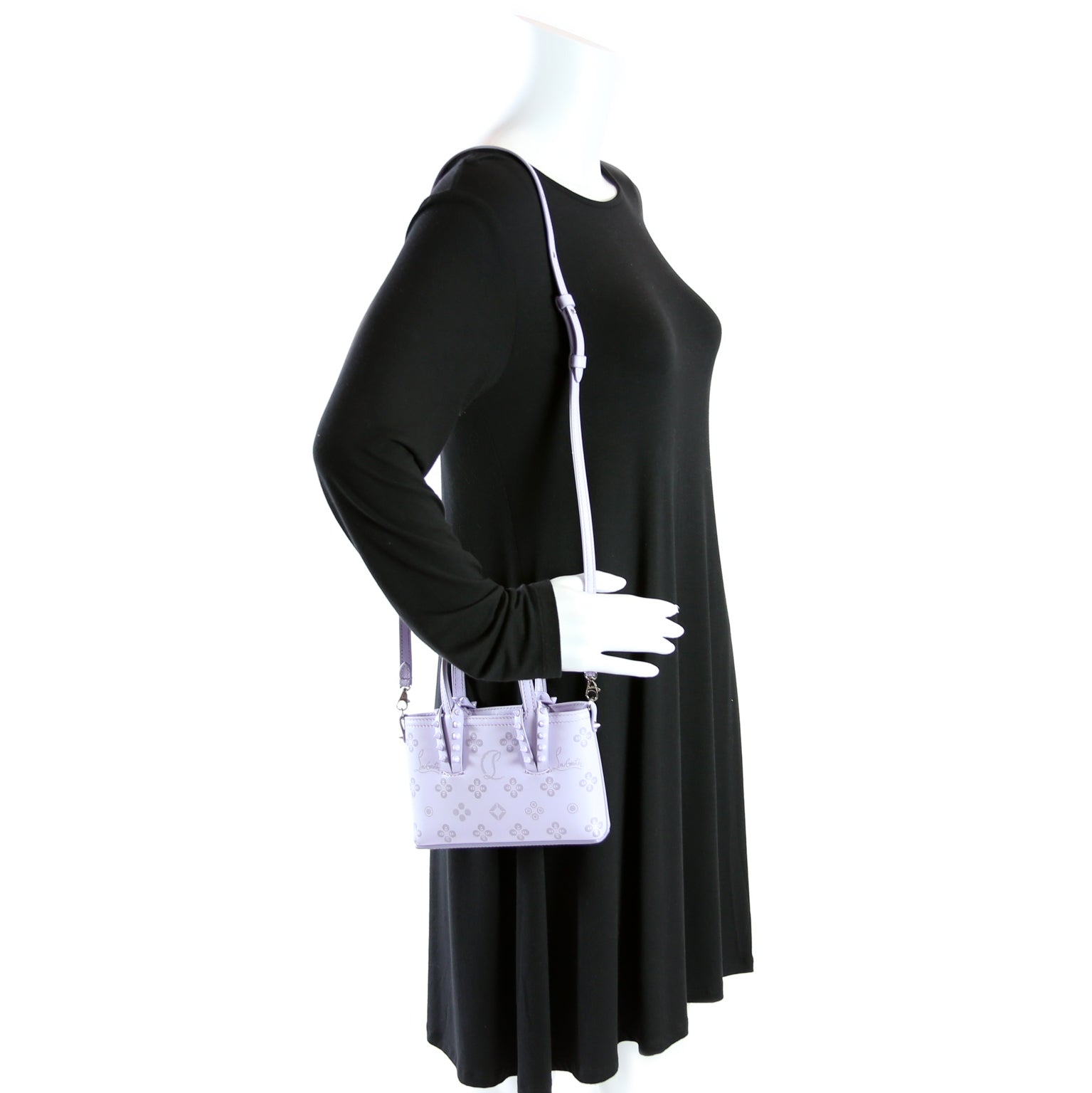 Cabata Nano Loubinthesky Perforated E/W Tote