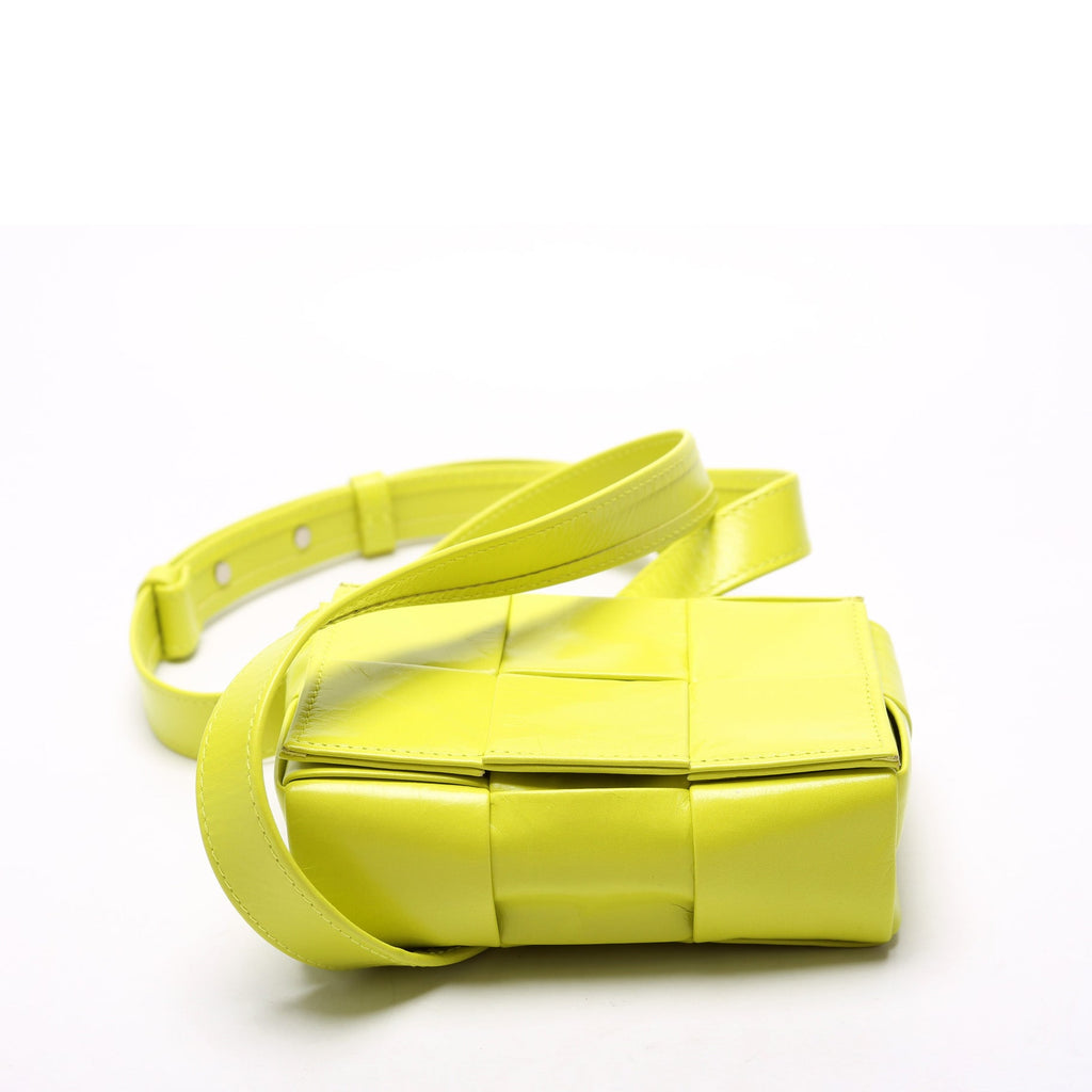 Maxi Intrecciato Extra Mini Cassette Crossbody