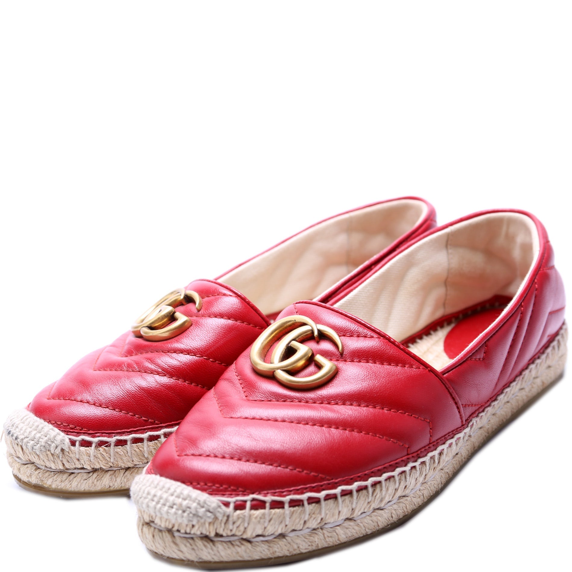 Gucci Marmont Espadrilles Size 37.5
