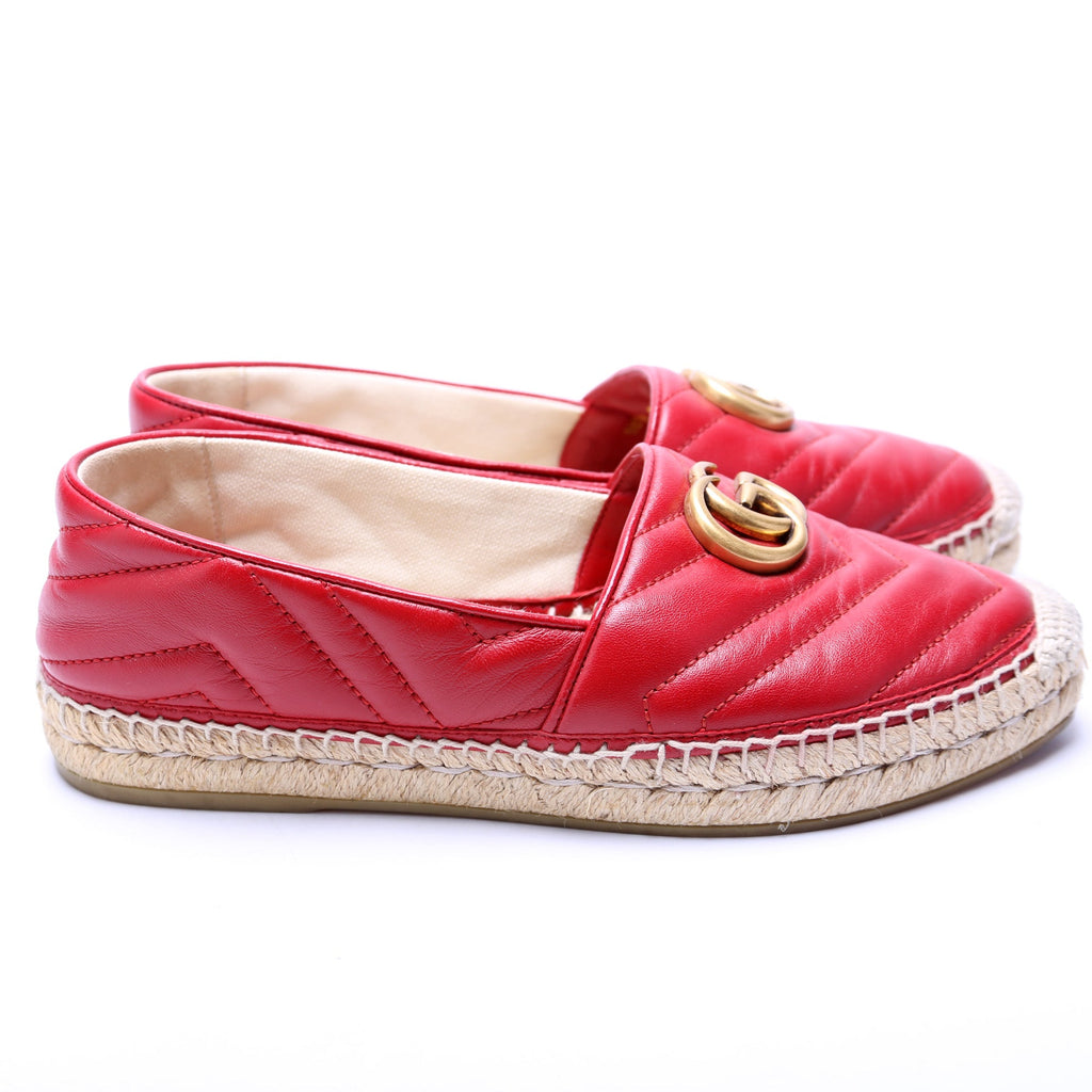 Gucci Marmont Espadrilles Size 37.5