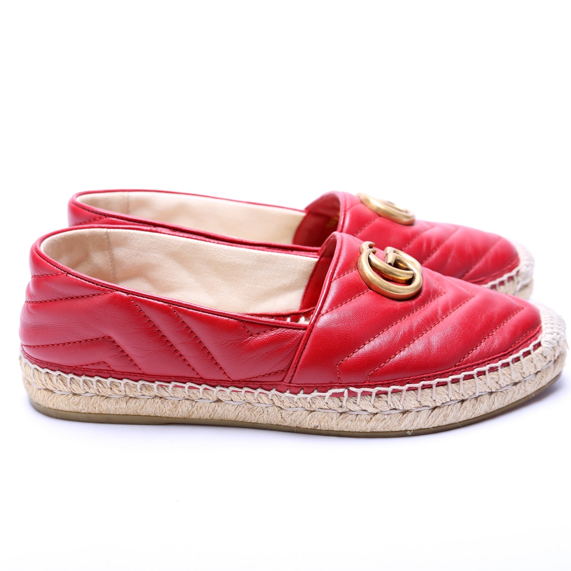 Gucci Marmont Espadrilles Size 37.5