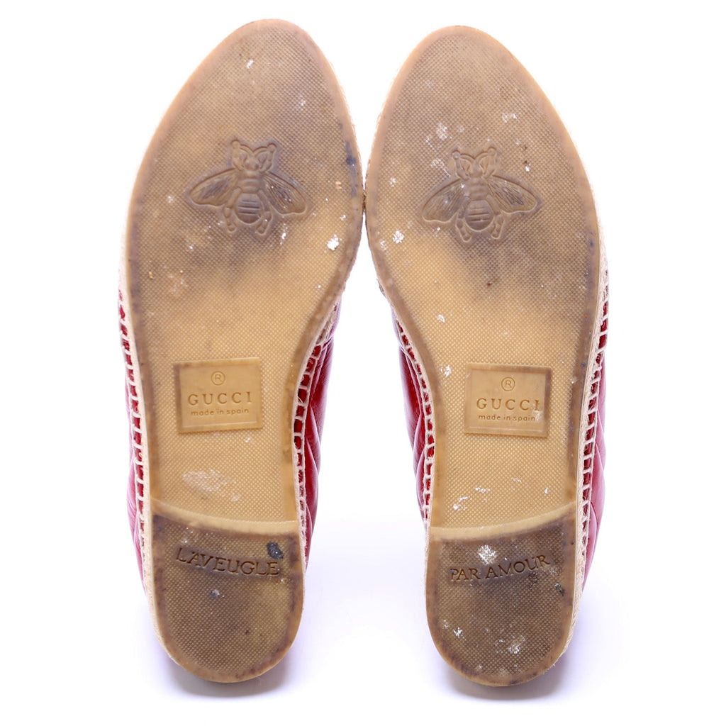 Gucci Marmont Espadrilles Size 37.5
