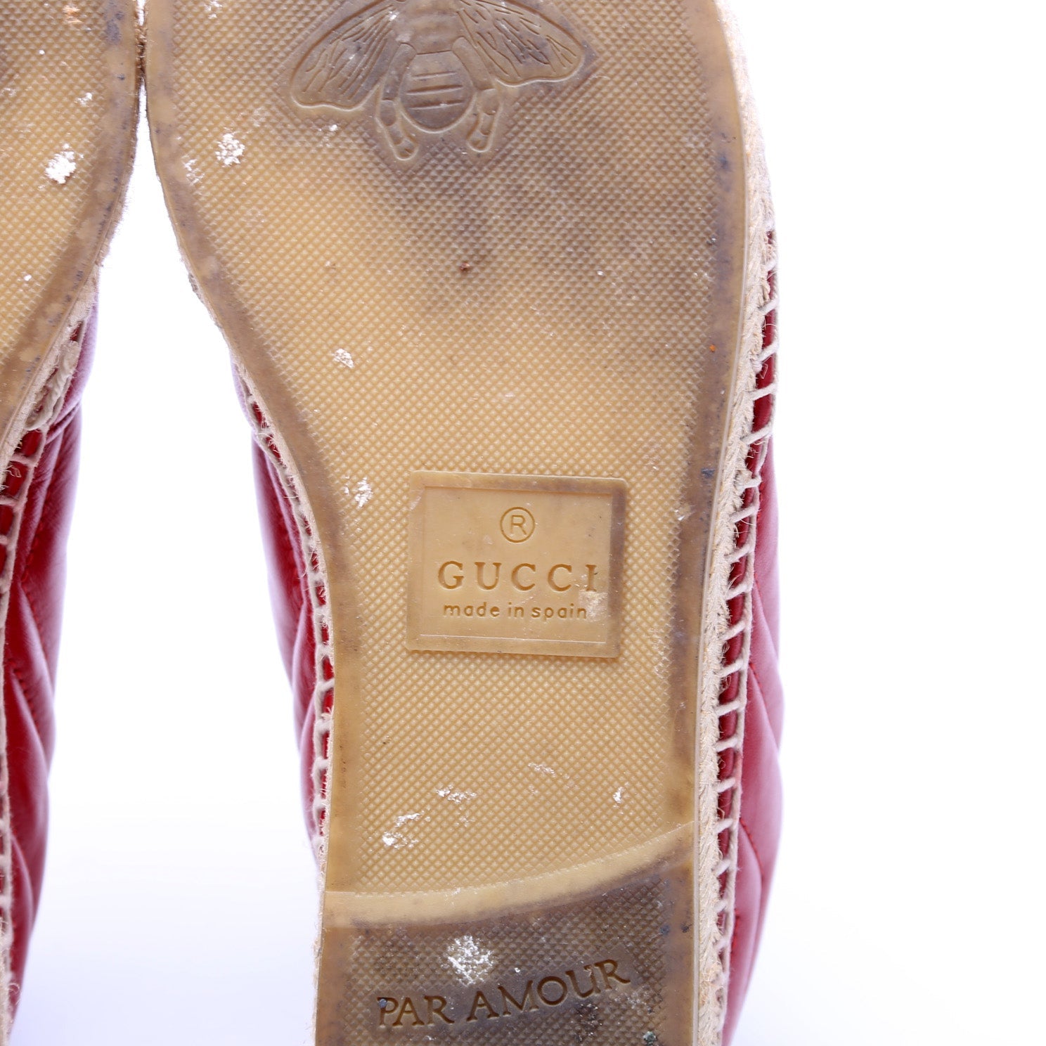 Gucci Marmont Espadrilles Size 37.5